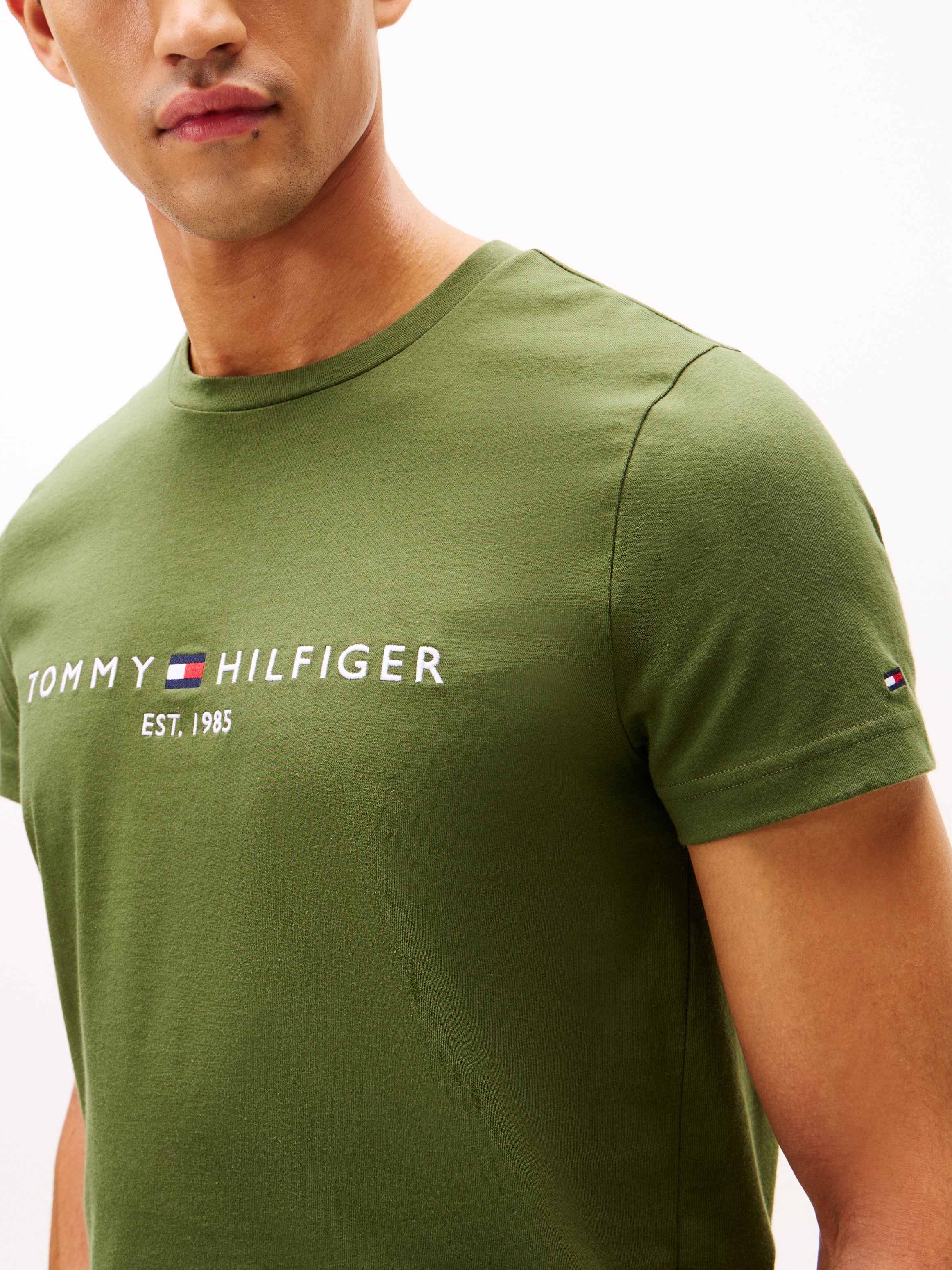 Tommy Hilfiger T-Shirt "TOMMY LOGO TEE" günstig online kaufen