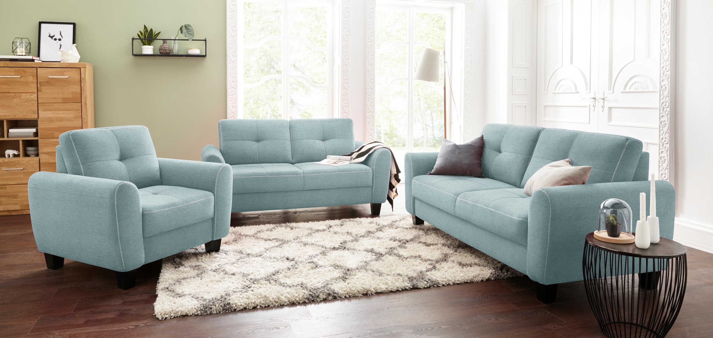 sit&more 2,5-Sitzer »Varese«, inklusive Federkern