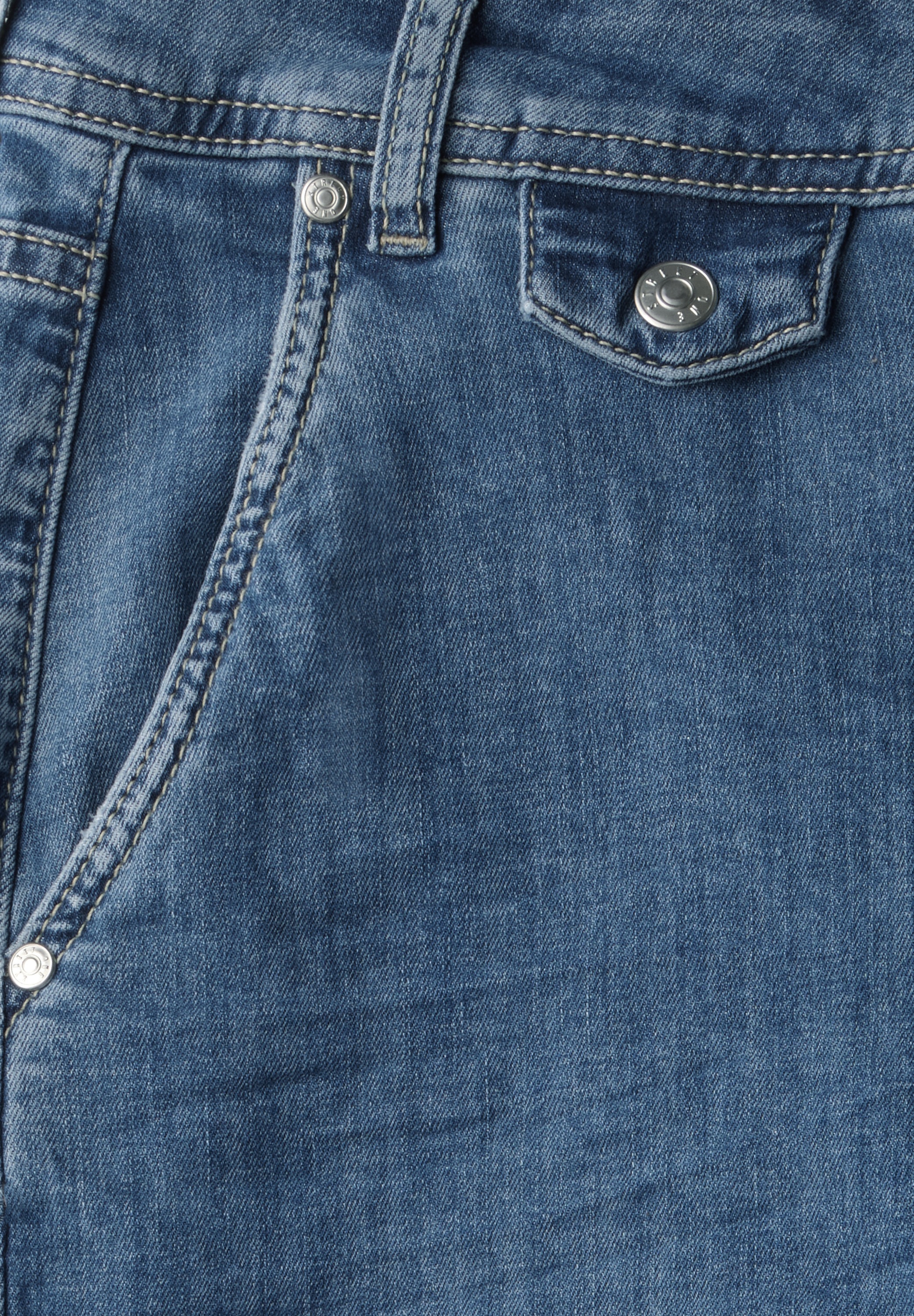 STREET ONE Loose-fit-Jeans, High Waist