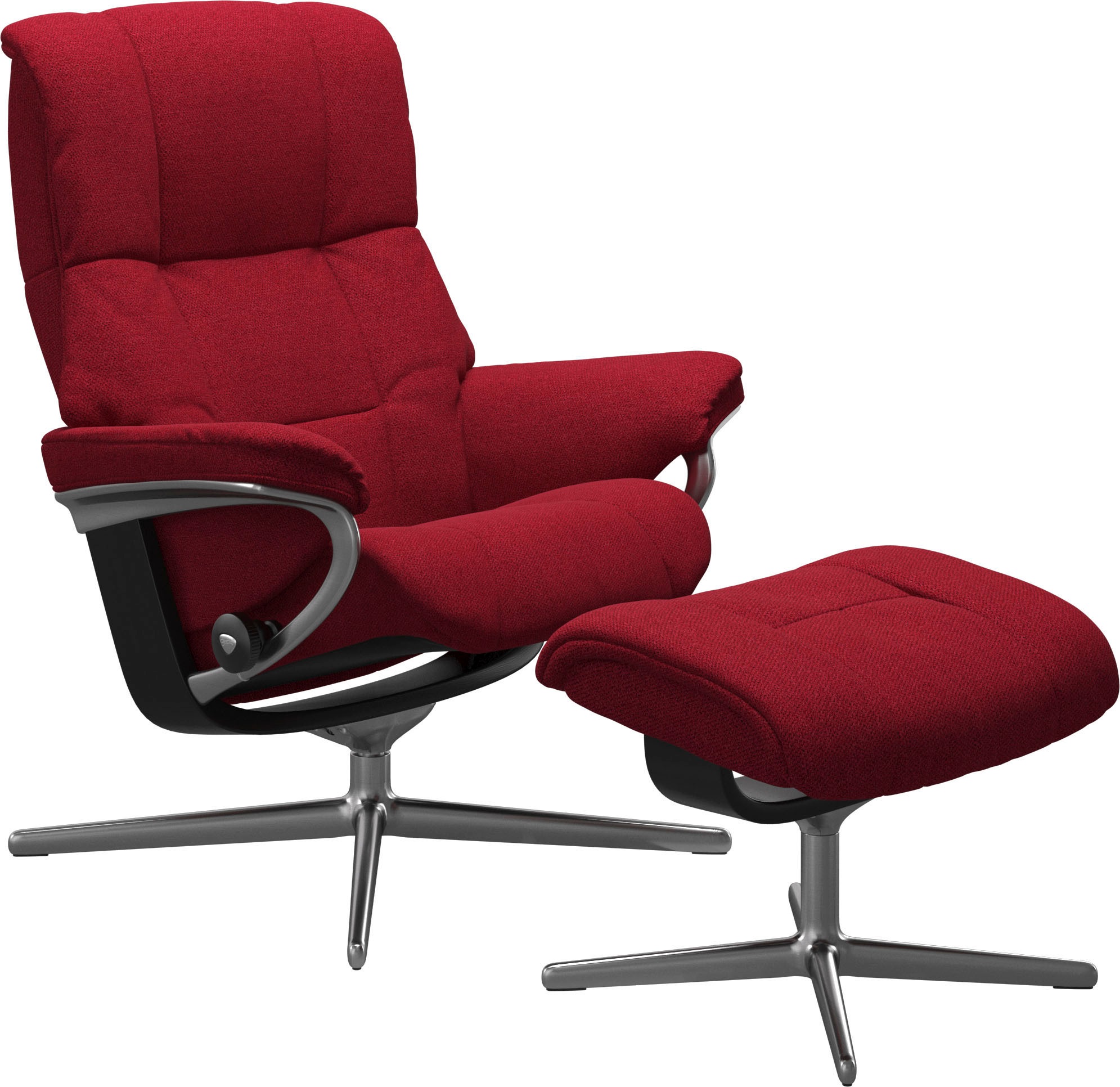 Stressless® Relaxsessel »Mayfair«, mit Cross Base, Größe S, M & L, Holzakzent Schwarz