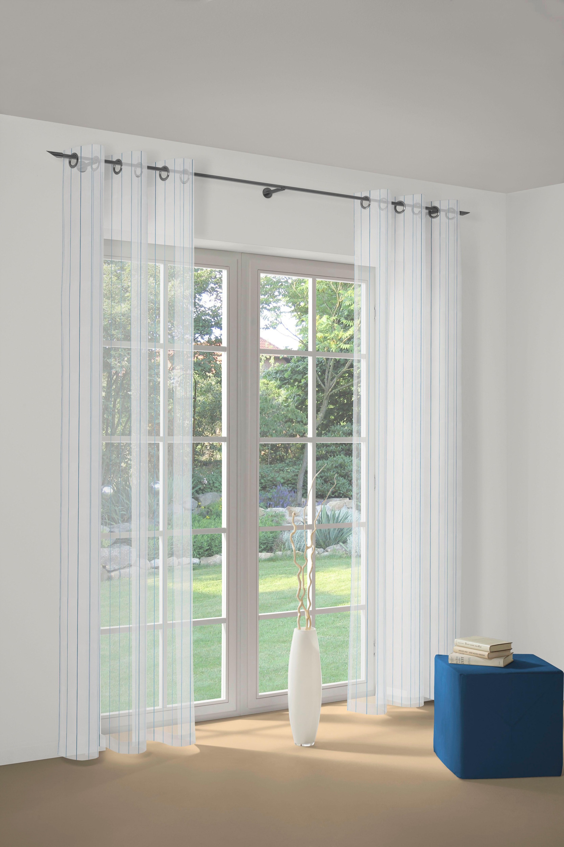 Wirth Gardine "7227" Ösen 1 Stk. tlg. Store günstig online kaufen