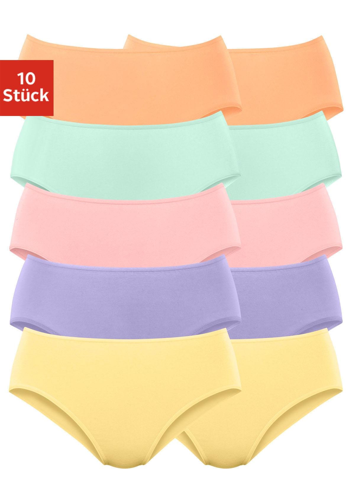 petite fleur by Lascana 10er-Pack, aus elastischer Baumwolle