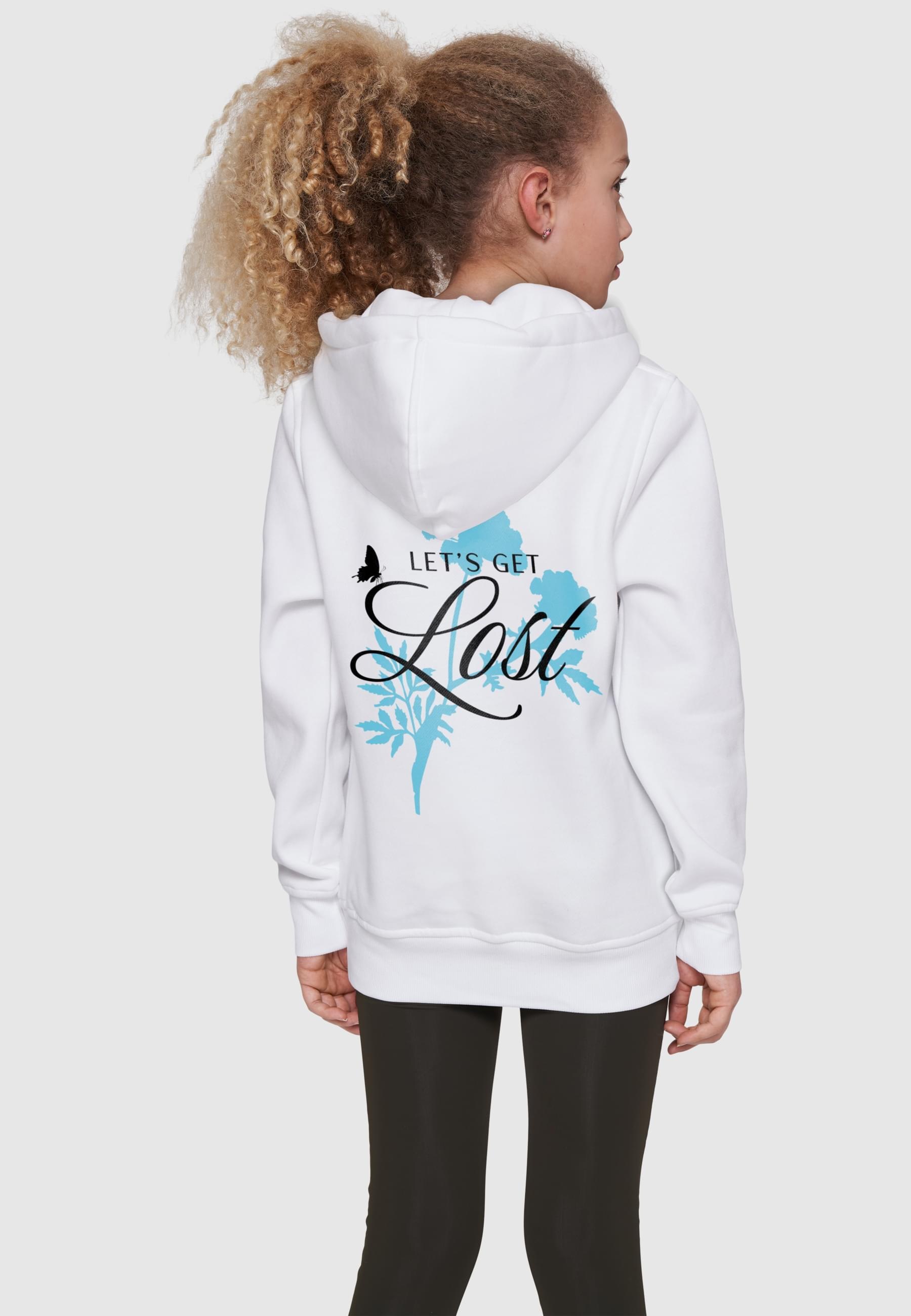 MisterTee Kapuzensweatshirt »MisterTee Lost Flowers Basic Kids Hoody«, (1 tlg.)
