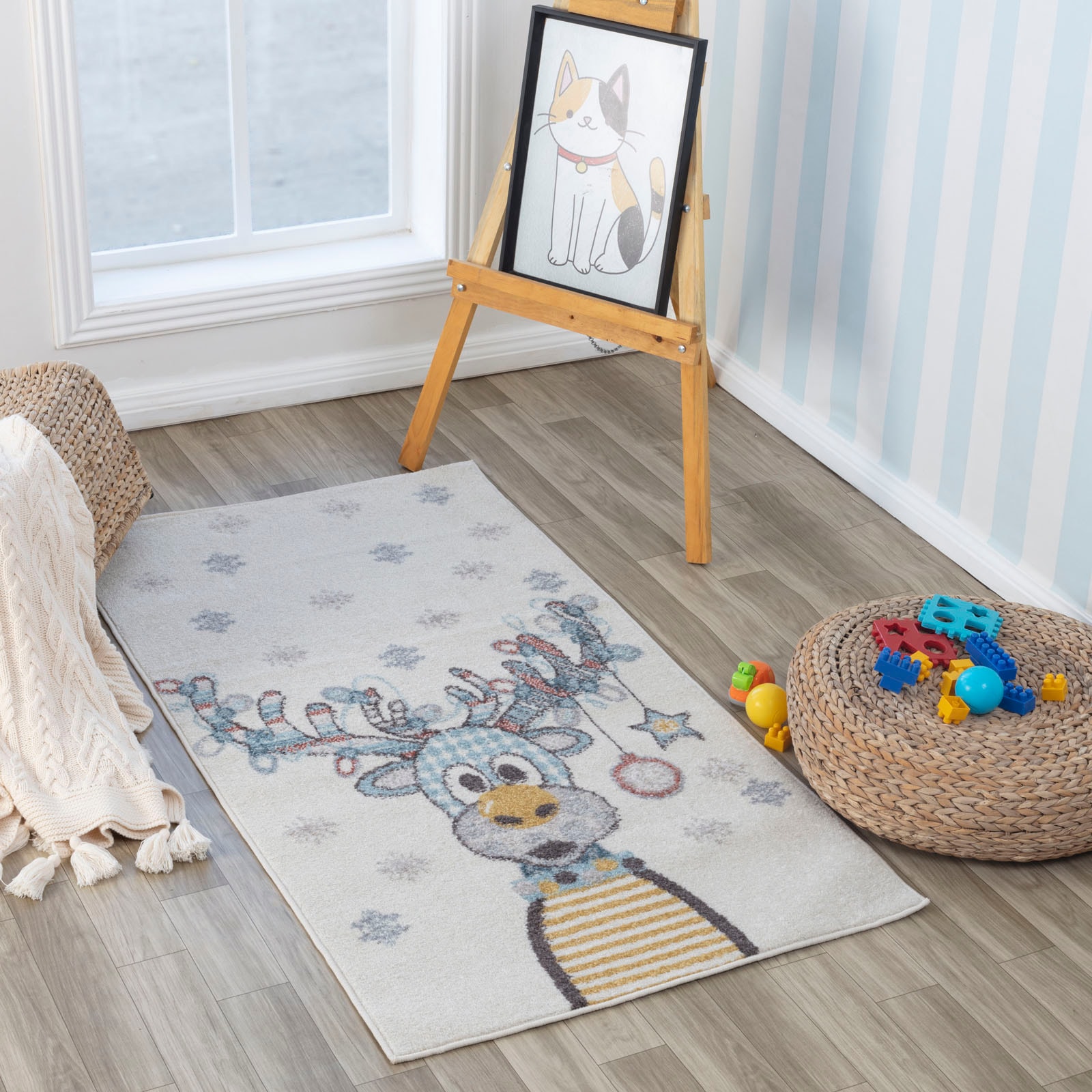 Livabliss Kinderteppich "BOONE" rechteckig 13 mm Höhe Kids günstig online kaufen