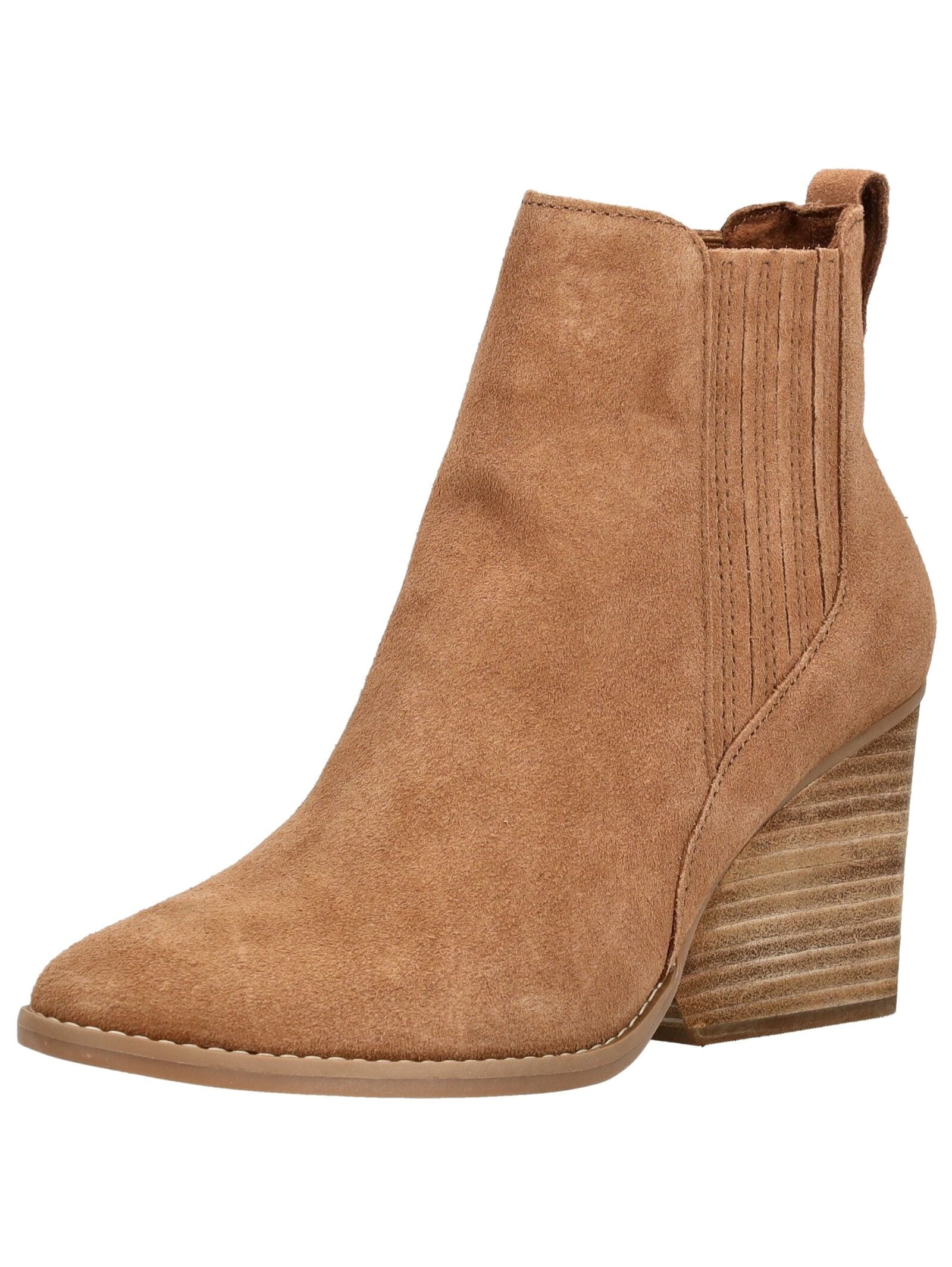 TOMS High-Heel-Stiefelette "TOMS Stiefelette Leder/Textil" günstig online kaufen