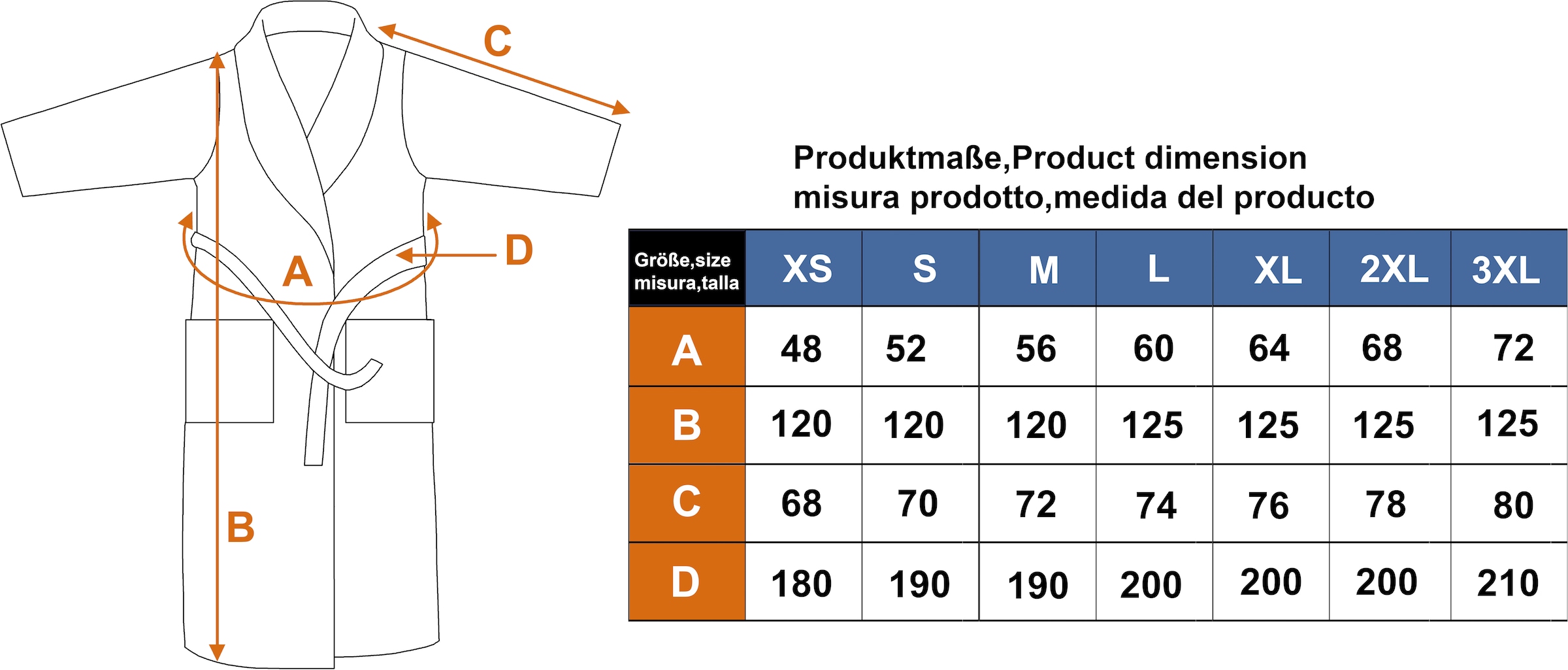 LeGer Home by Lena Gercke Unisex-Bademantel »Lovina gestreift, ideal für Sauna & Spa, Hotelbademantel, Morgenmantel« 1 Stk. kuschelig weicher Fleece, plüsch, für Damen und Herren, XS-3XL