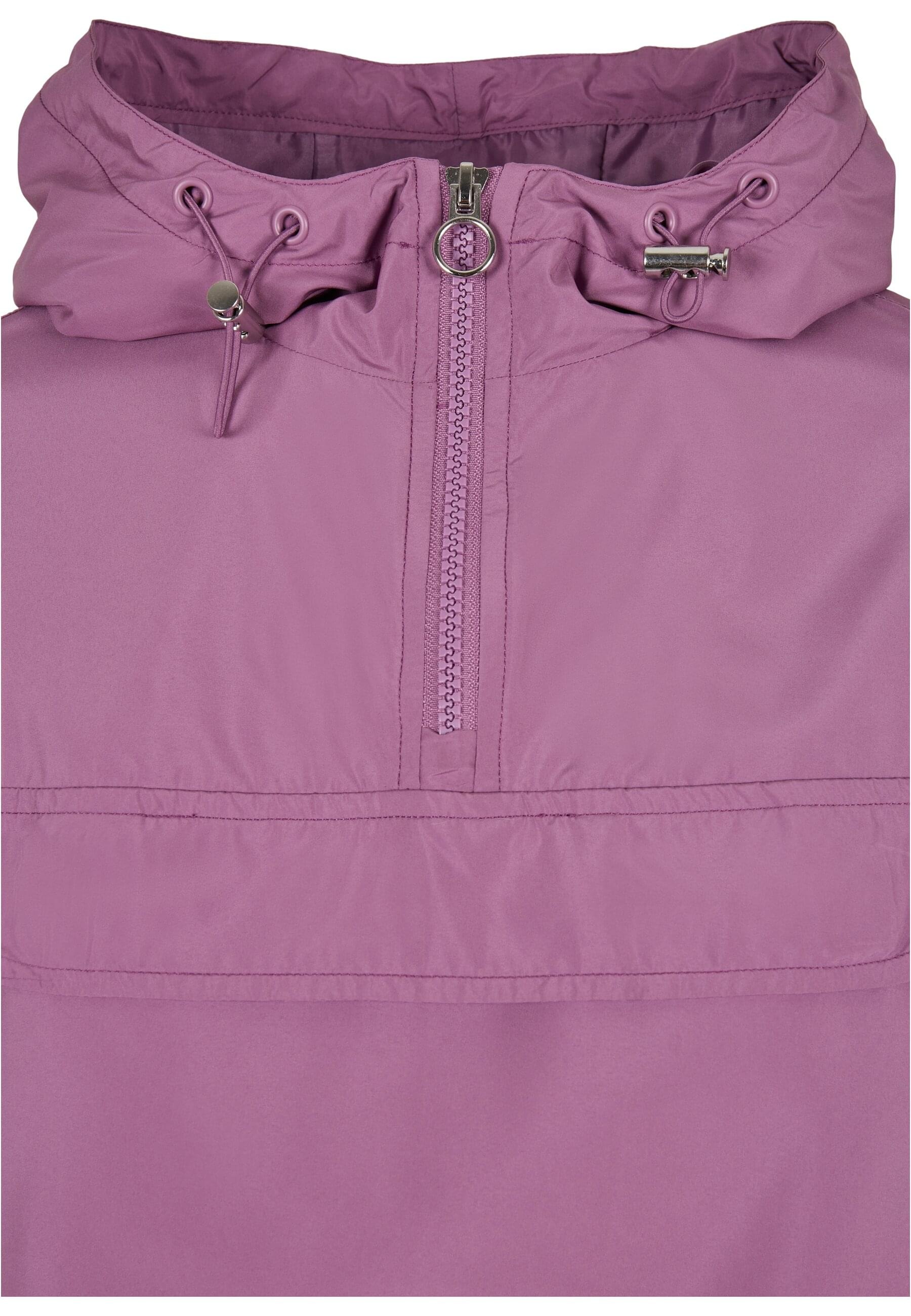 Thumbnail - URBAN CLASSICS Allwetterjacke "Urban Classics Damen Ladies Basic Pull Over Jacket" 1 Stk. tlg. mit Kapuze