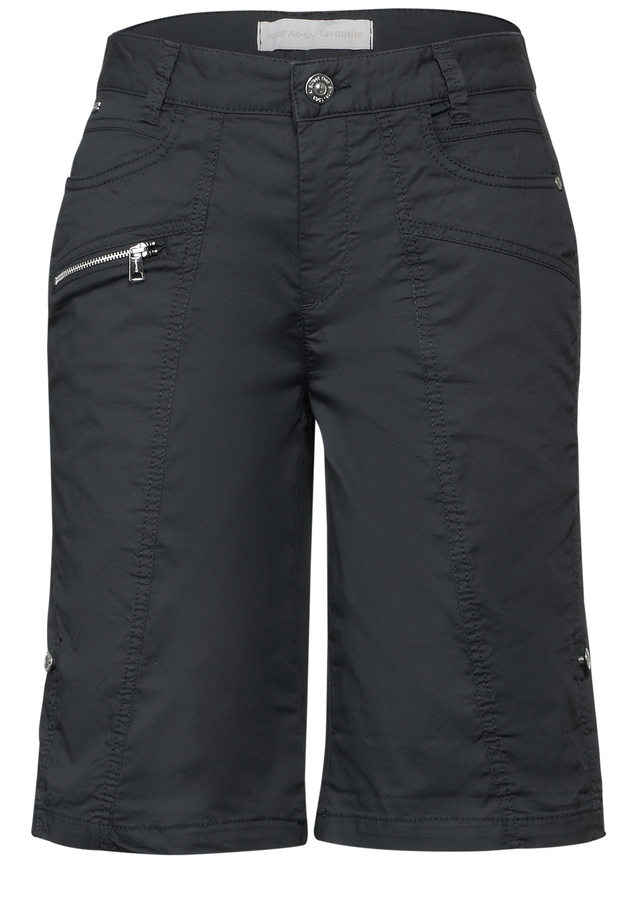 STREET ONE Shorts, mit Turn-Up Funktion