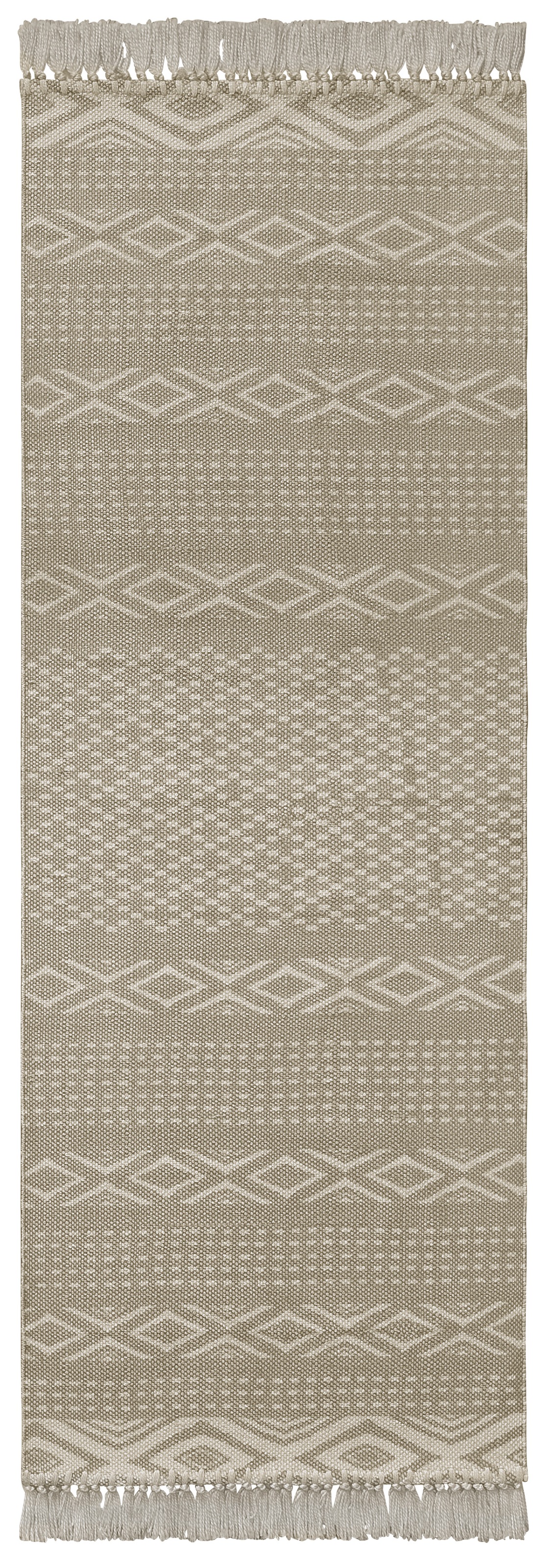 andas Läufer "Neo" rechteckig 3 mm Höhe im Boho Look, mit Fransen, Teppichl günstig online kaufen