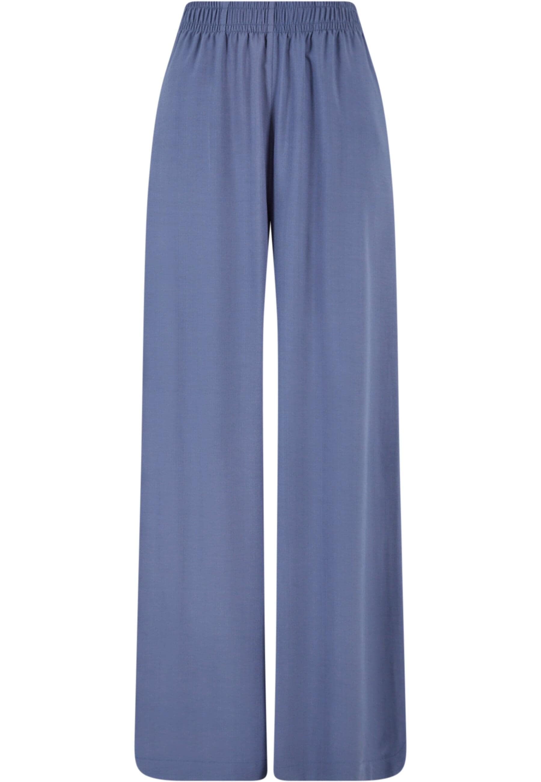 URBAN CLASSICS Stoffhose "Urban Classics Damen Ladies Wide Leg Viscose Pant günstig online kaufen