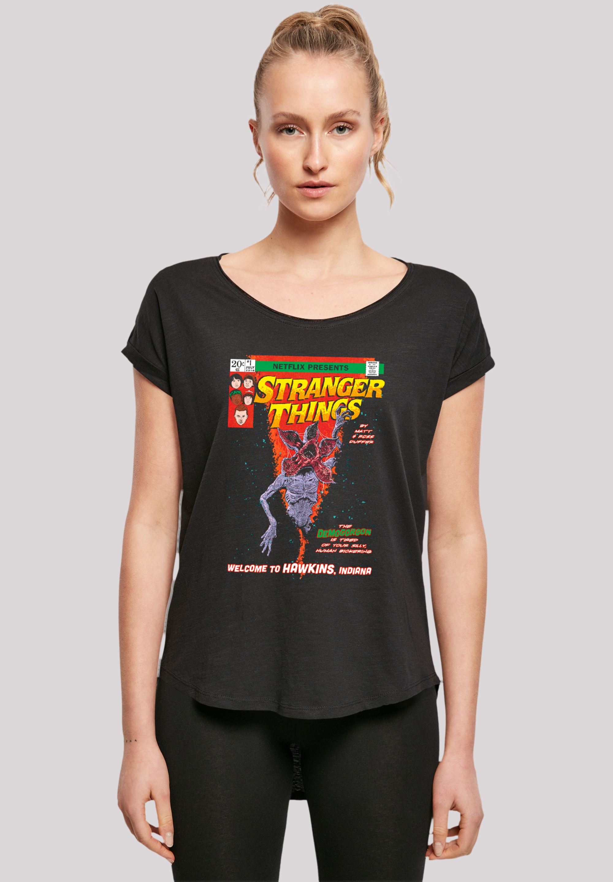F4NT4STIC T-Shirt »Stranger Things Comic Cover Netflix TV Series«, Premium Qualität