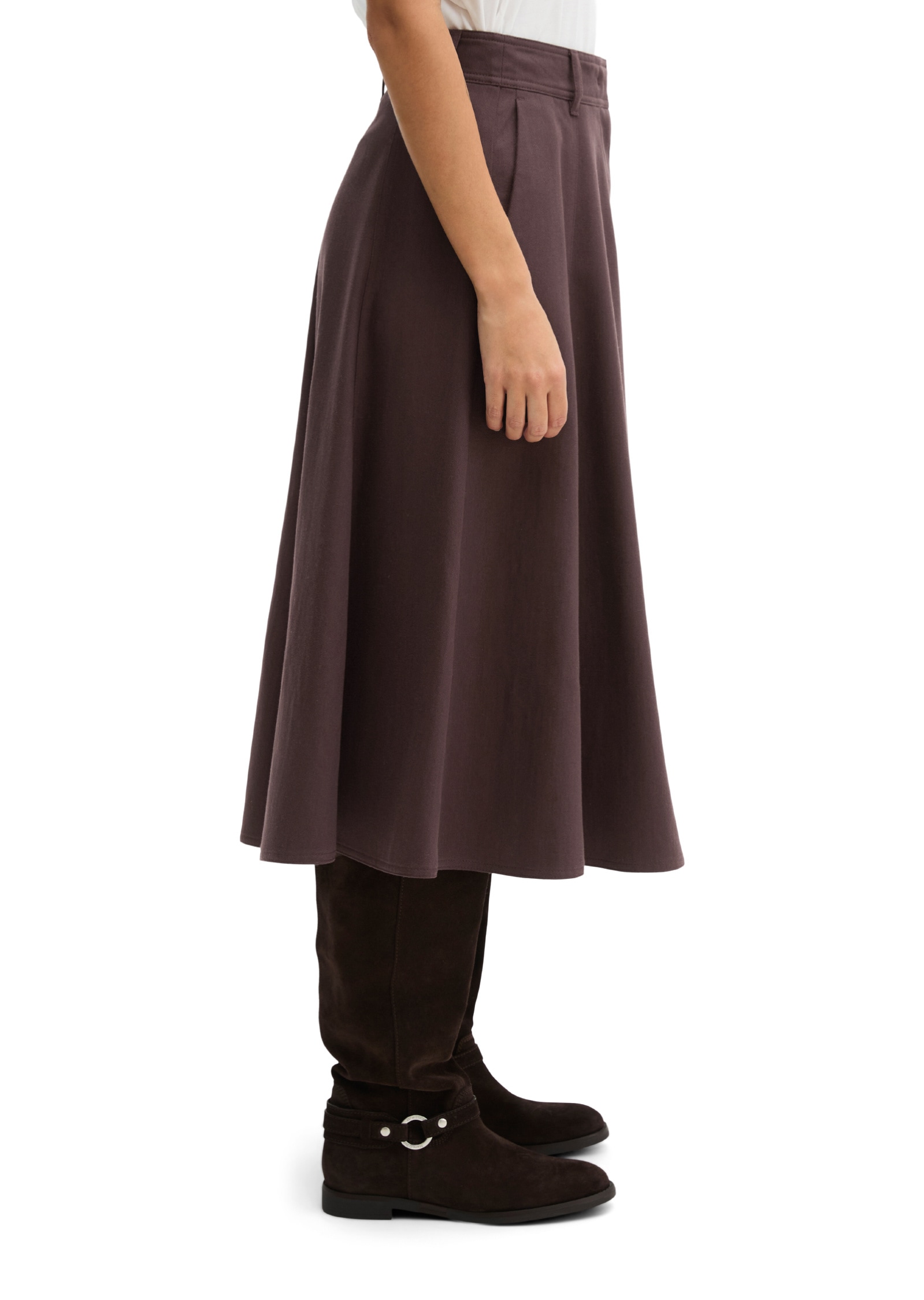 Marc O'Polo Webrock »aus fließendem Lyocell-Baumwoll-Twill«