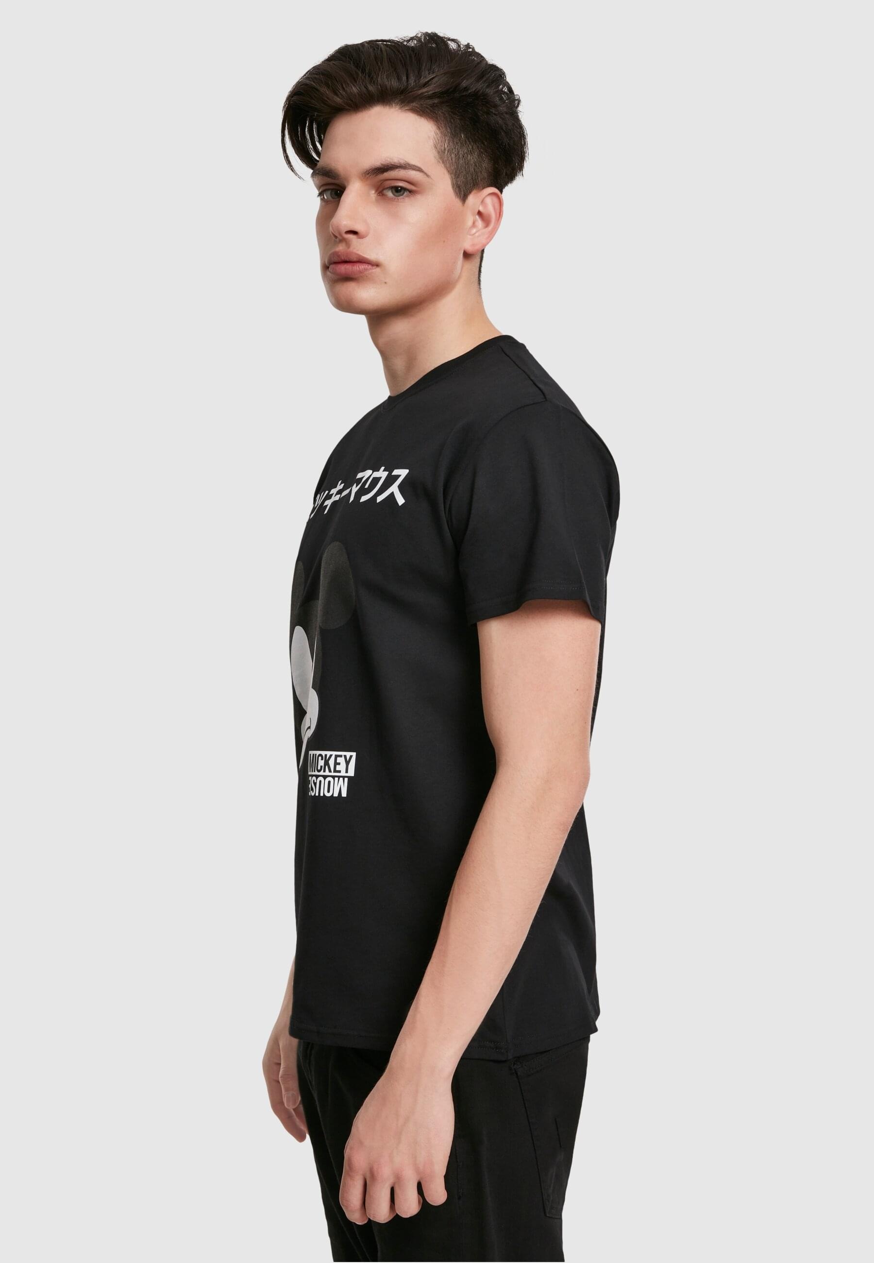 Merchcode T-Shirt »Merchcode Herren Mickey Japanese Tee«, (1 tlg.)