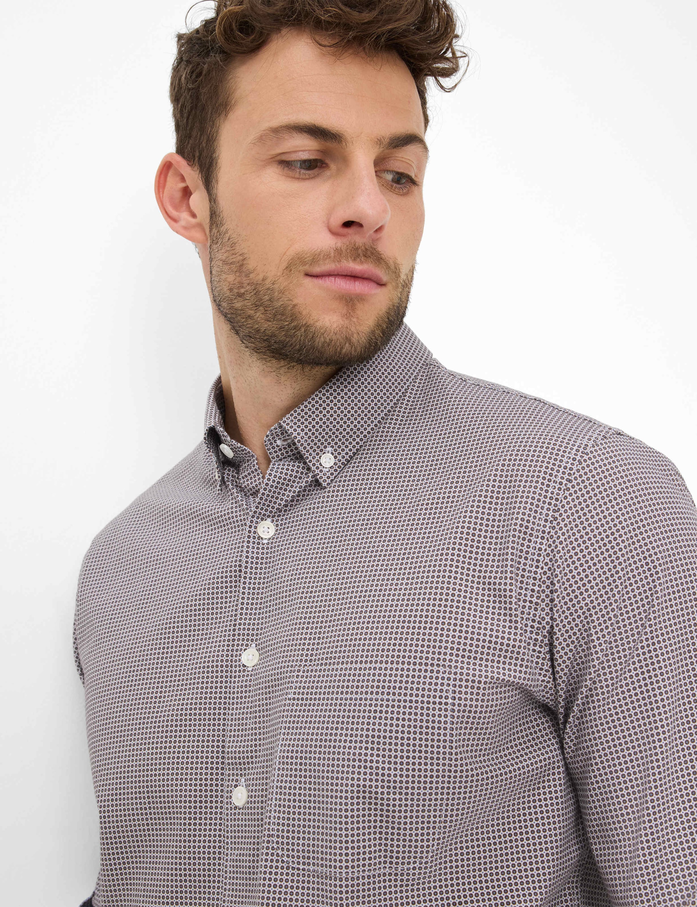 Brax Langarmhemd »Style DANIEL«