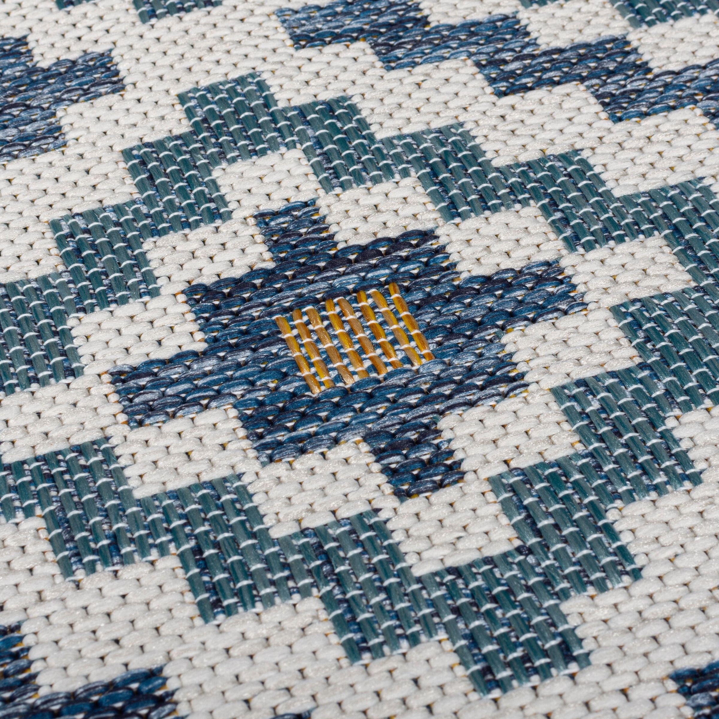 FLAIR RUGS Teppich »ZiaTrellis«, rechteckig, 4 mm Höhe, Zia Trellis Indoor Outdoor-Teppich