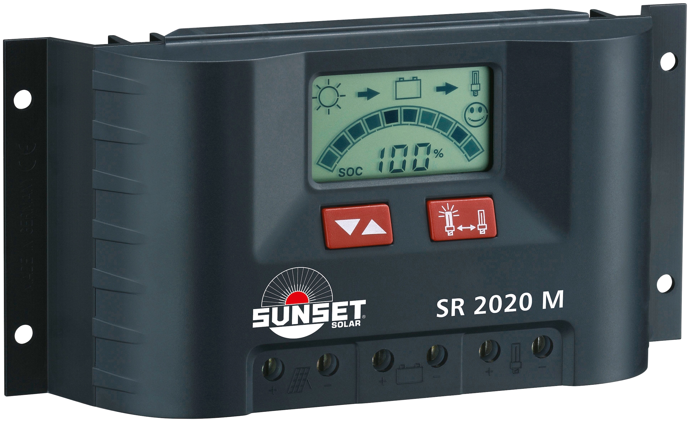 Sunset Solarladegerät »SR 2020M«, 20000 mA, 20A