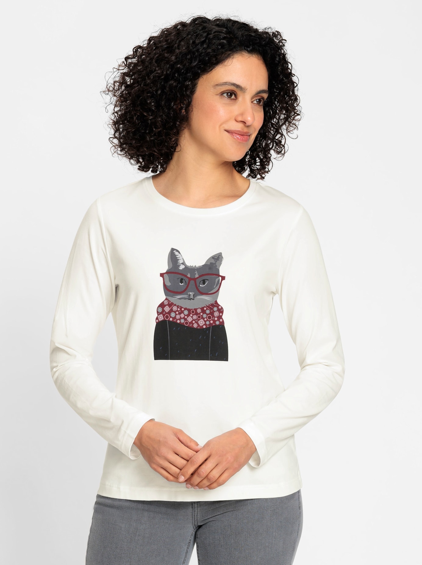 Inspirationen Rundhalsshirt »Shirt«, (1 tlg.)
