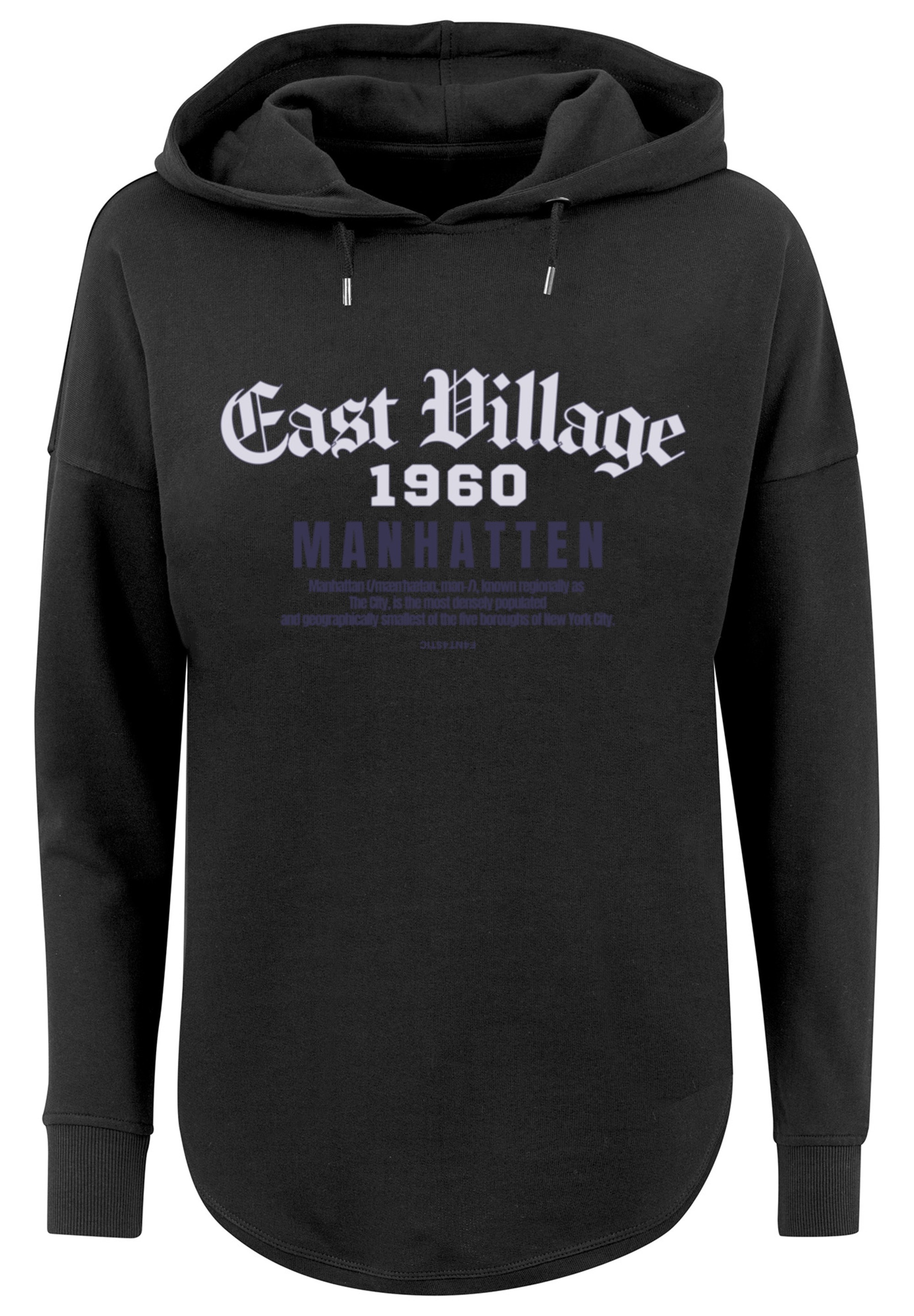 F4NT4STIC Kapuzenpullover »East Village Manhatten OVERSIZE HOODIE«, Print