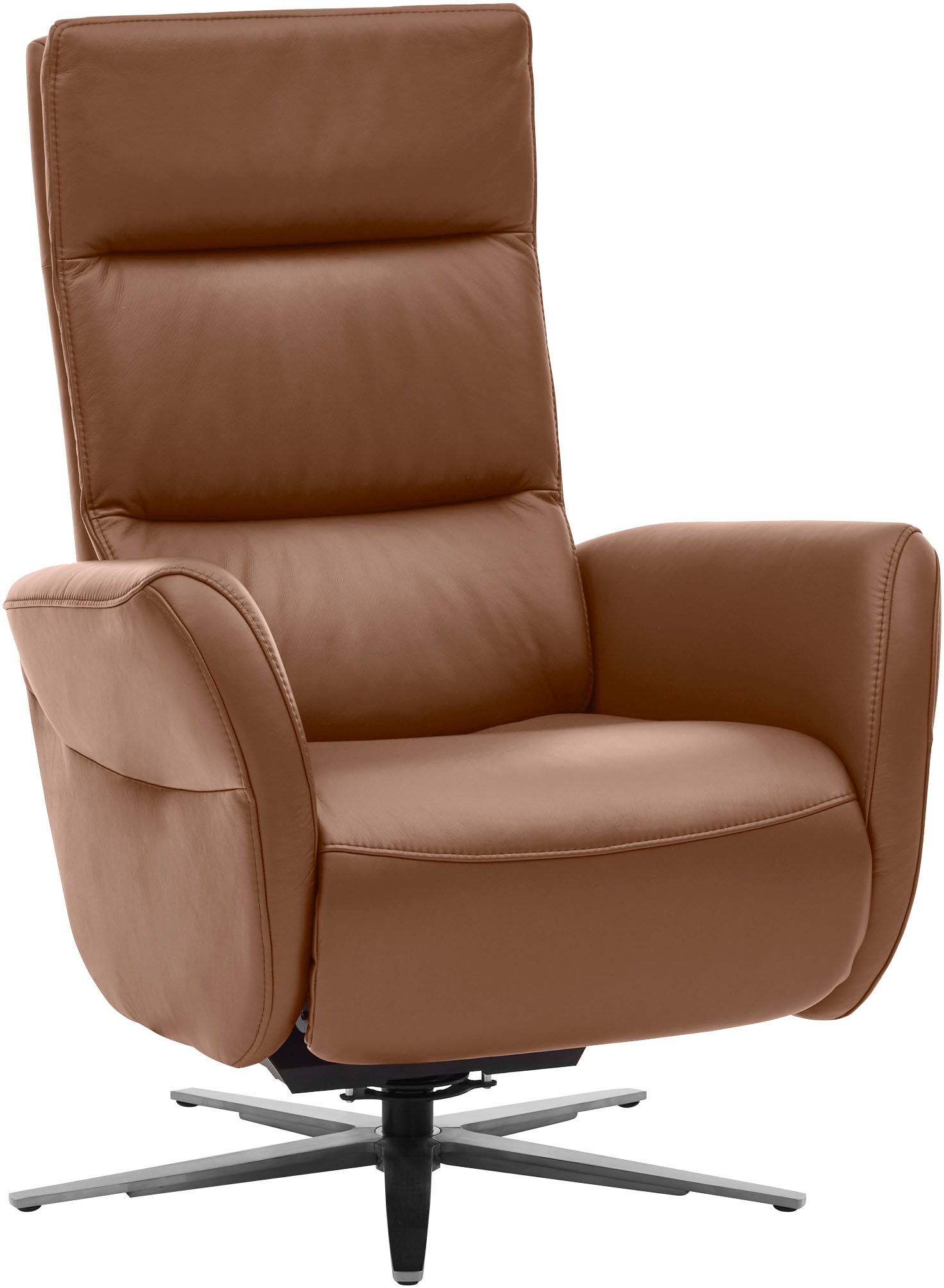 Die PlanBar Relaxsessel "PN-RS20038 mit Metallsternfuß inkl. Relaxfunktion und Kopfverstellung" 1 Stk. tlg. 360 drehbar, mit Gasdruckverstellung
