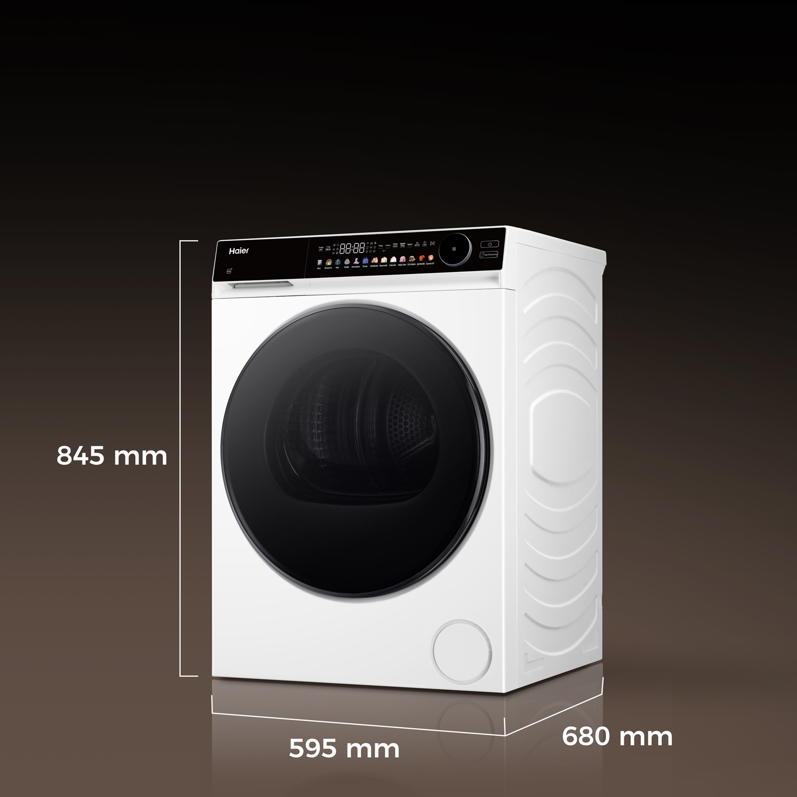Haier Wärmepumpentrockner »HD90-B667U1« G7 Serie Smart AI Automatikprogramm & Ion Air Fresh