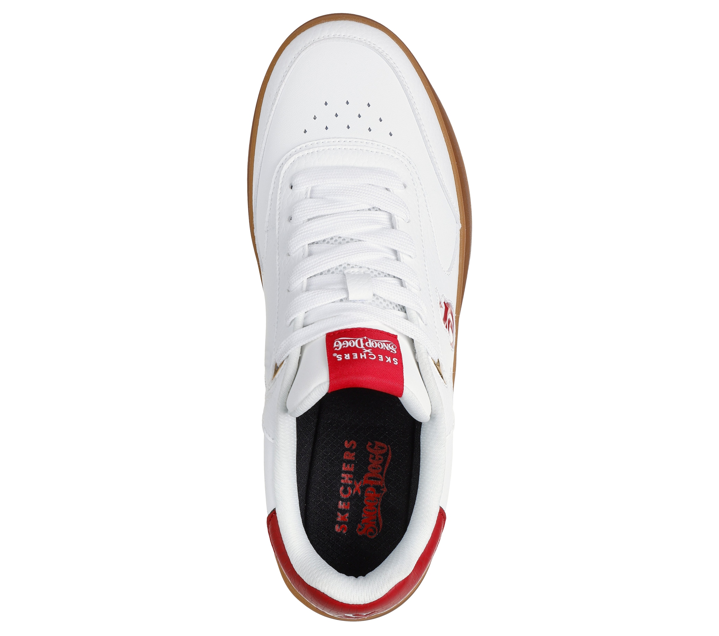 Skechers Sneaker »COURTSIDE-CALI DUDEZ«  Snoop Dogg Schnürschuh mit Kontrastbesätzen