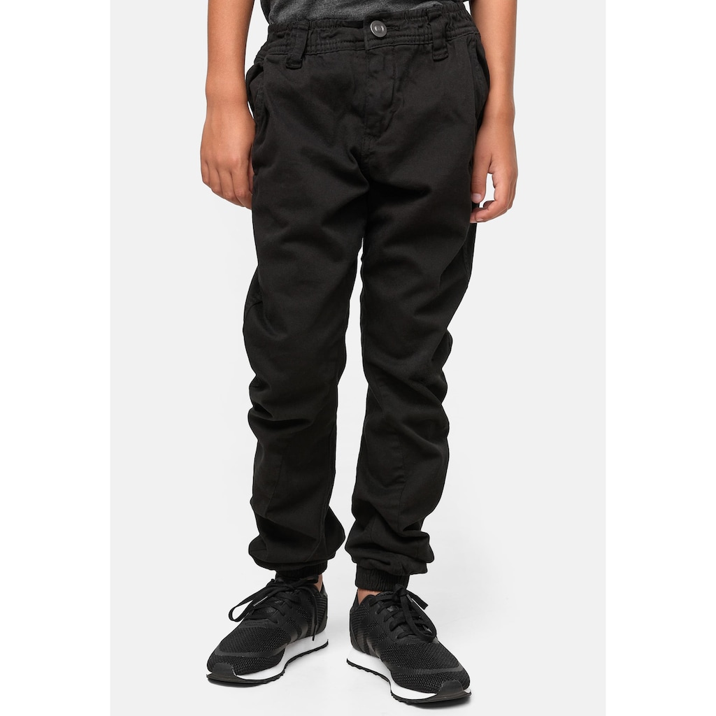 URBAN CLASSICS Stoffhose »Urban Classics Herren Boys Stretch Jogging Pants«, (1 tlg.)