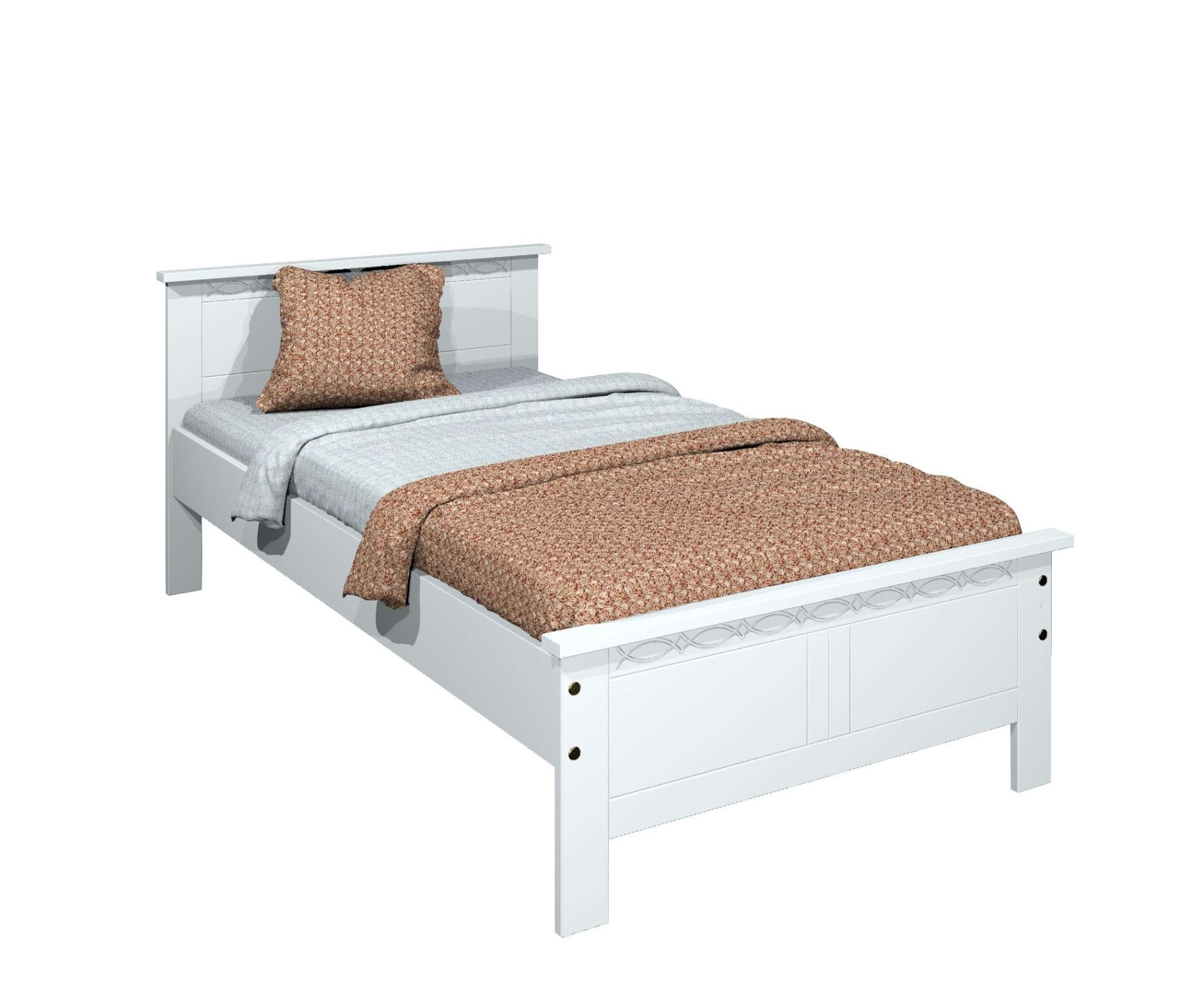 OTTO home Massivholzbett "Indra, TOPSELLER, Landhausstil, edles Design,zert günstig online kaufen