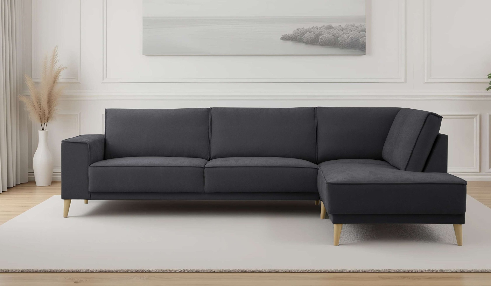 OTTO home Ecksofa "Oland Skandi, weicher Chenille-Stoff" L-Form, 289 cm, We günstig online kaufen