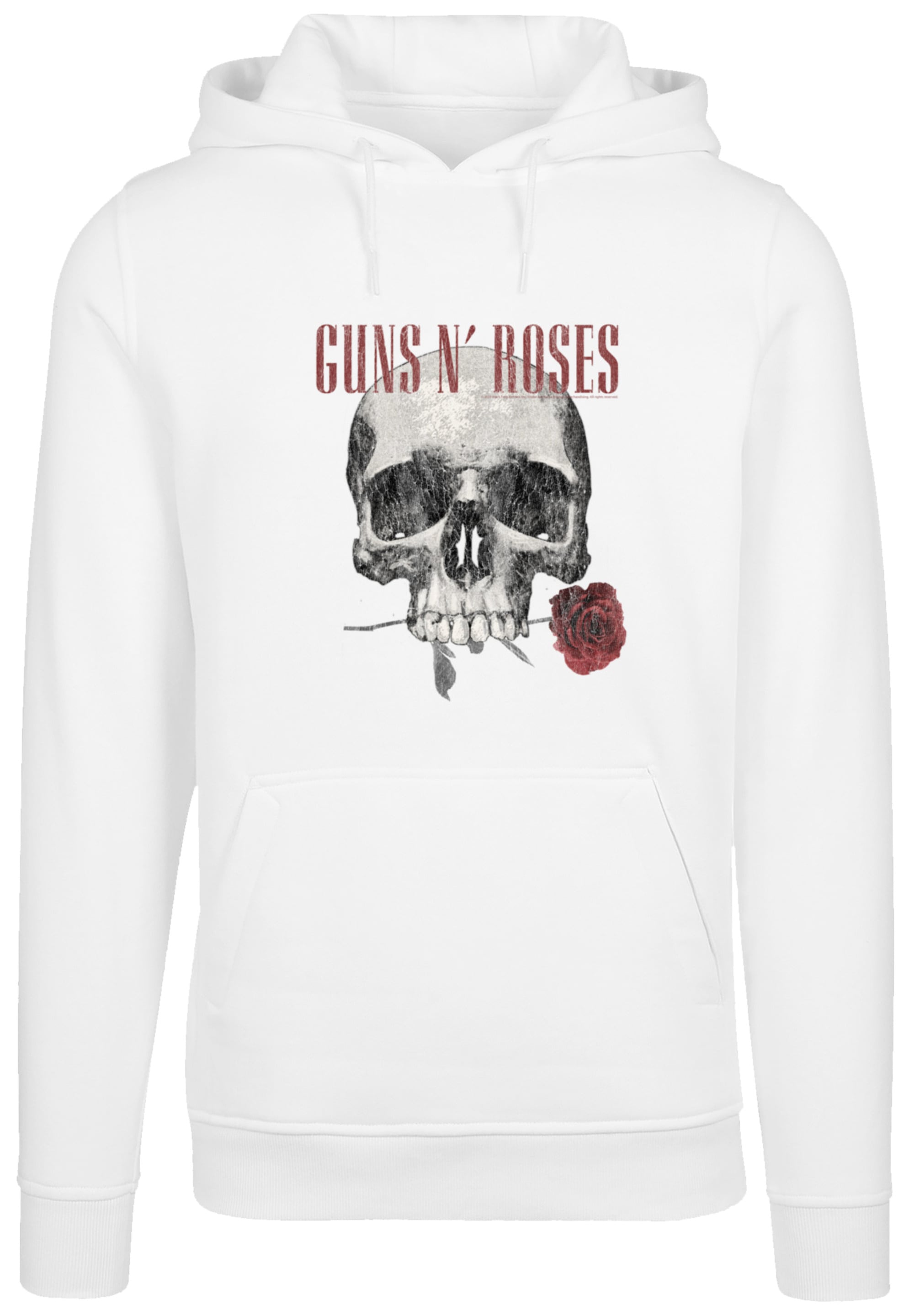 F4NT4STIC Kapuzenpullover "Guns n Roses Flower Skull Rock Musik Band", Prem günstig online kaufen