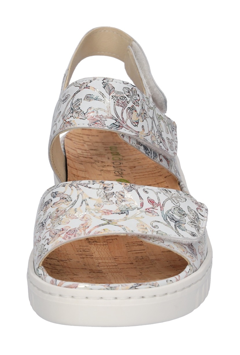 Waldläufer Plateausandale »K-VALERIE«, Sommerschuh, Klettschuh, Sandalette in Komfortweite K (extra weit)