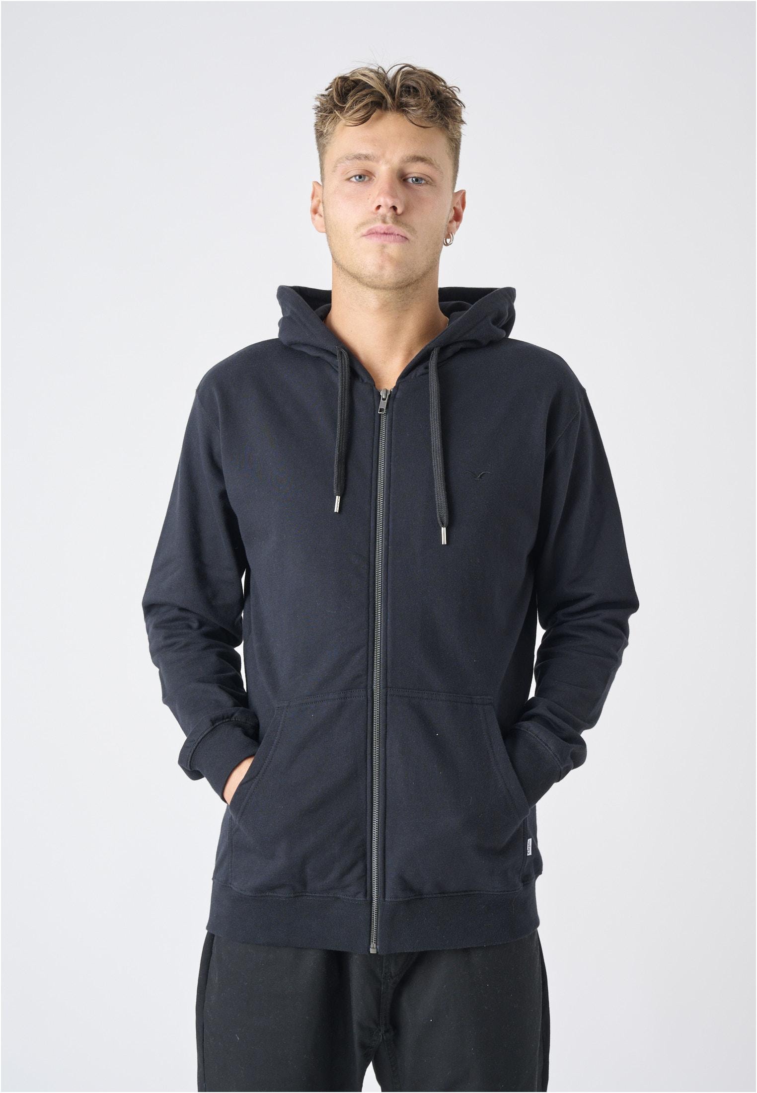 Cleptomanicx Sweatjacke »Ligull«, mit kleiner Möwenstickerei