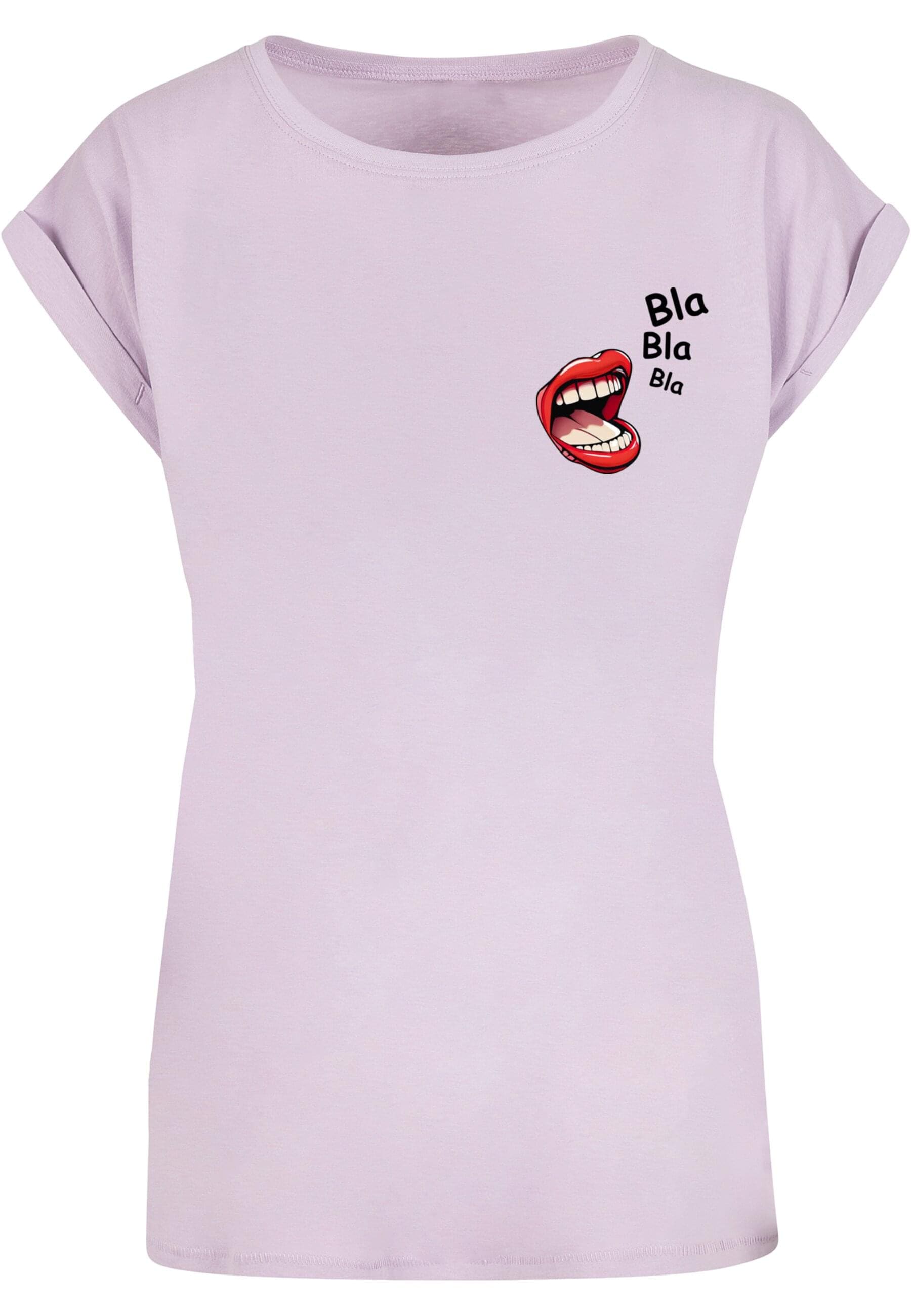 Merchcode T-Shirt "Merchcode Damen Ladies Bla Bla Bla Comic Extended Should günstig online kaufen