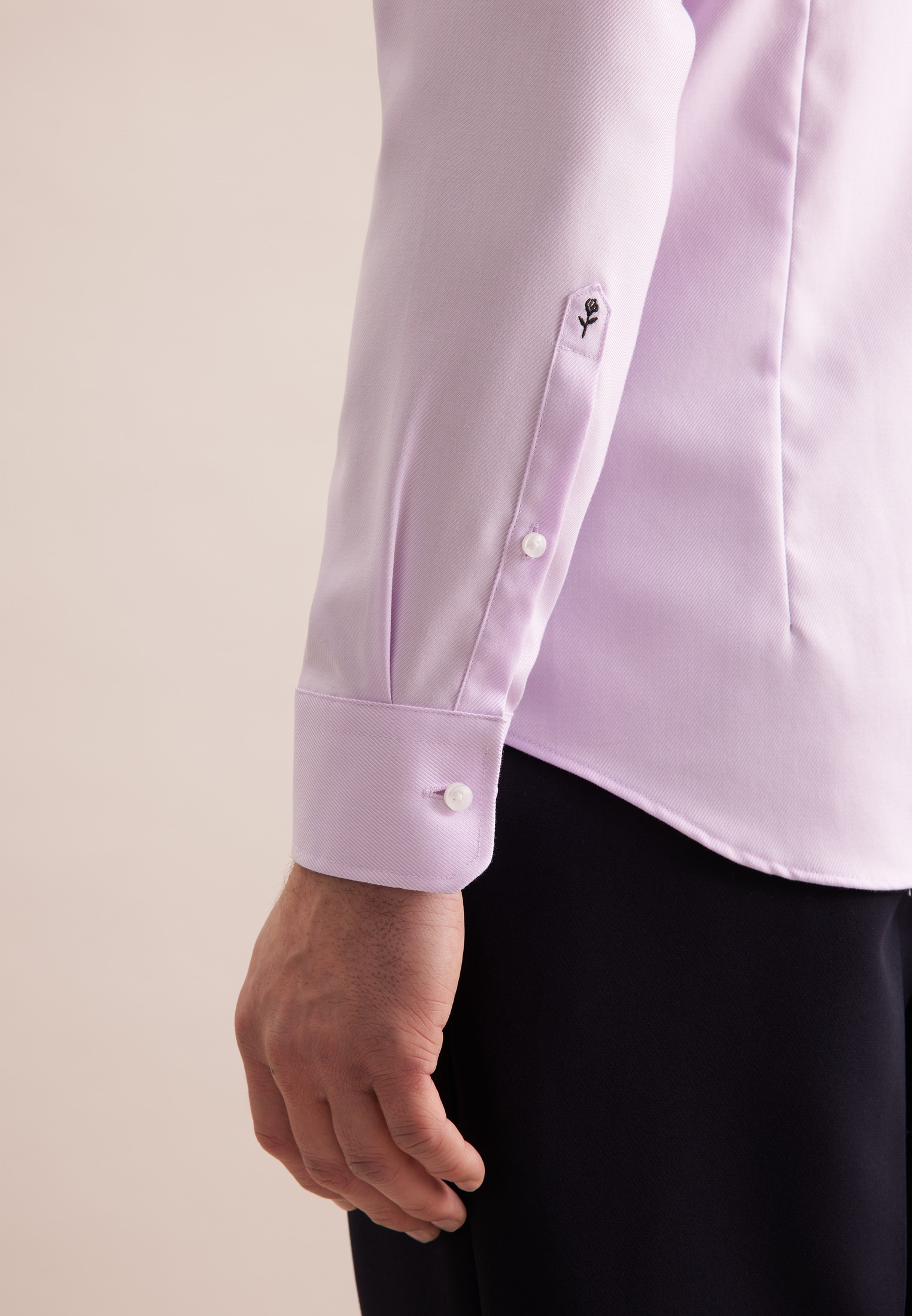 seidensticker Businesshemd »Schwarze Rose«, Uni