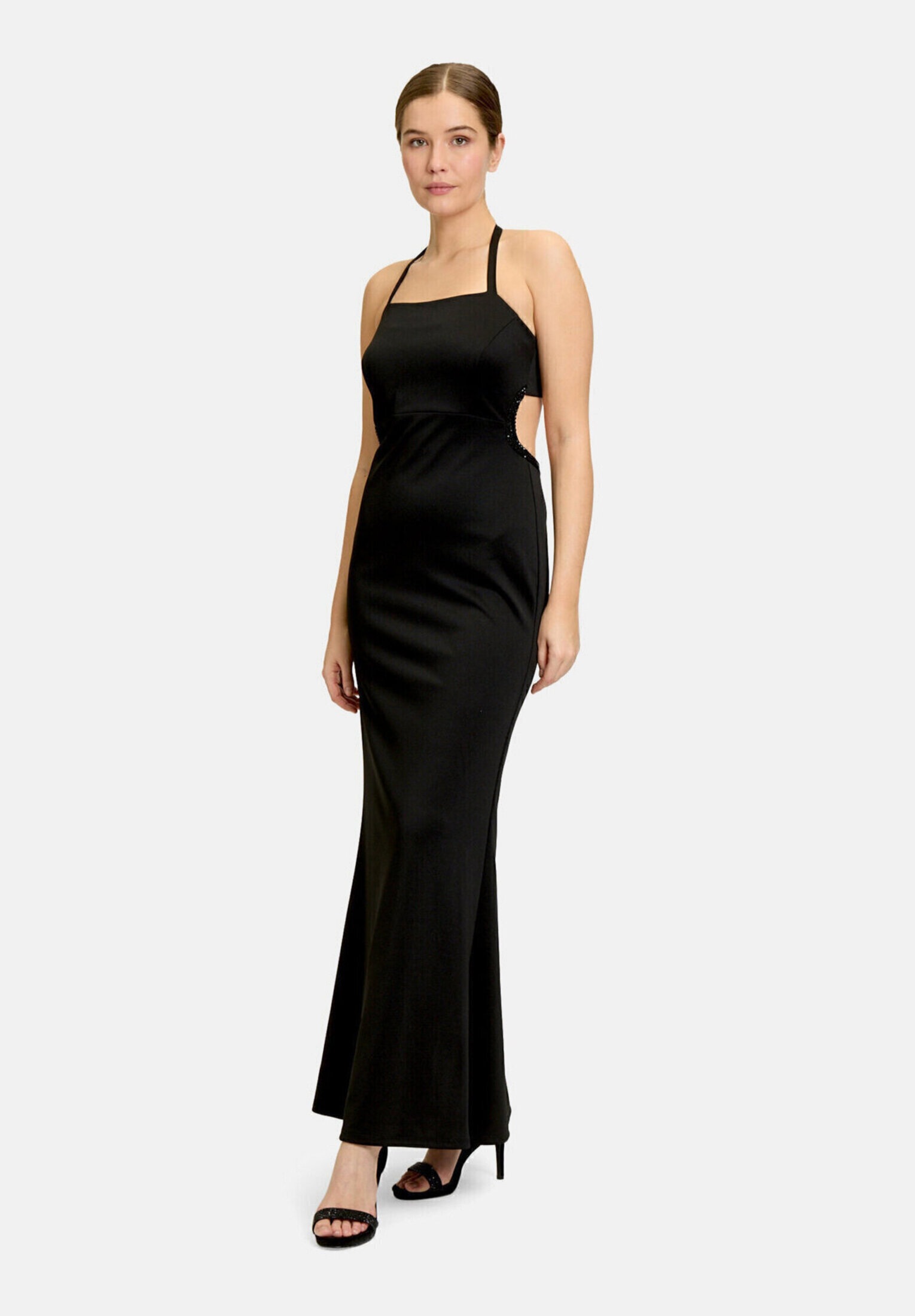 Vera Mont Abendkleid "Damen mit Cut-Outs" Ohne Tasche Ziersteine