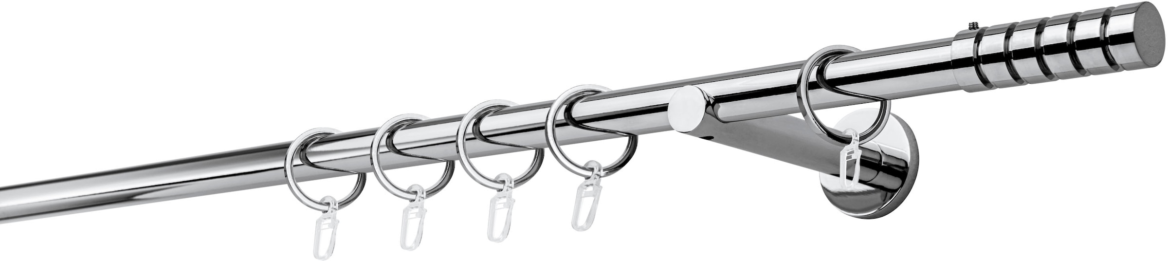 mydeco 1100000002199 "20mm Rillcube Wandträger 12 cm" 1 läufig-läufig Fixmaß