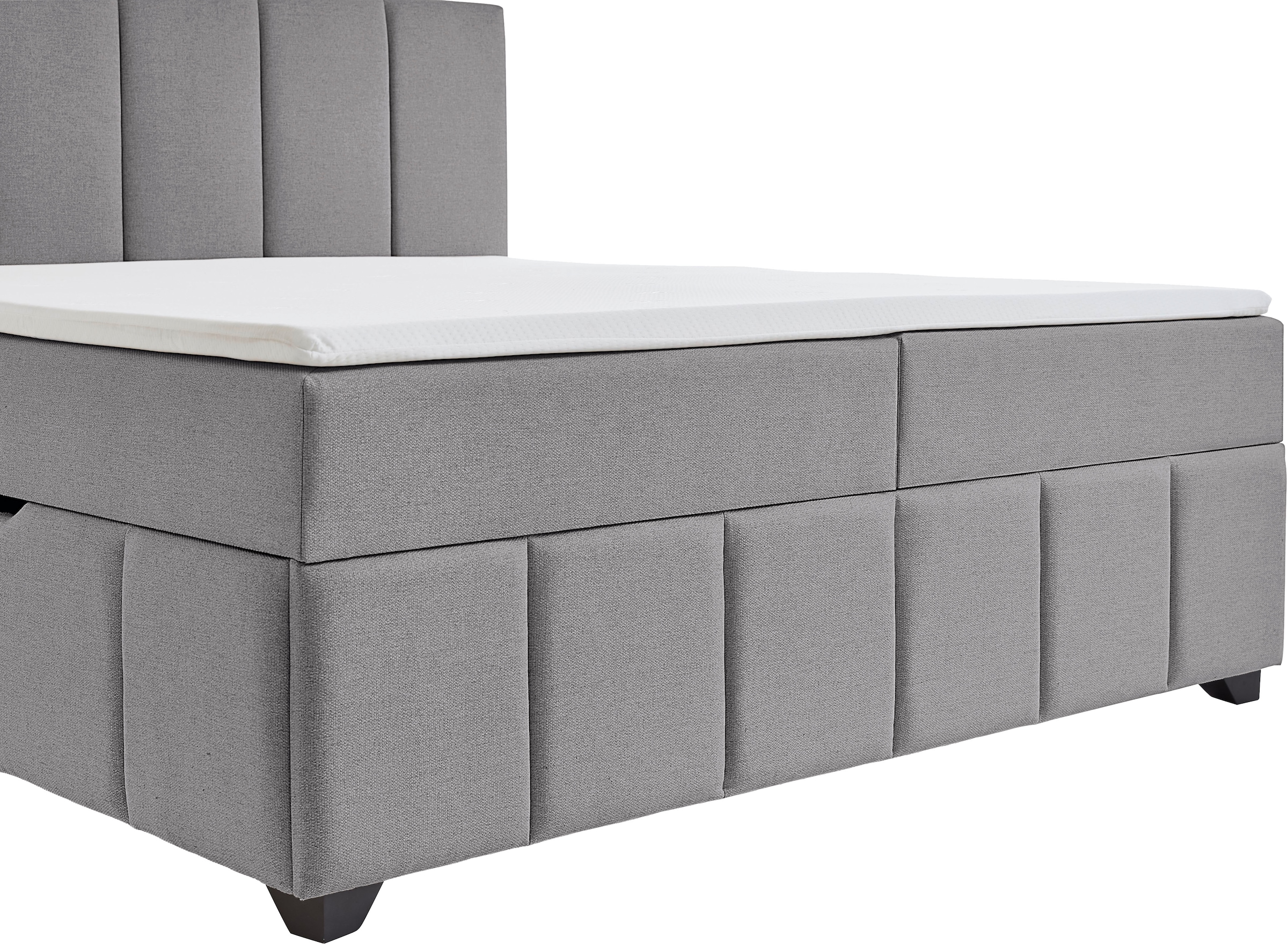 Home affaire Boxbett »Bellah inkl. Bettkasten, erhältlich in der Breite 180x200cm« inkl. PU-Schaum-Topper