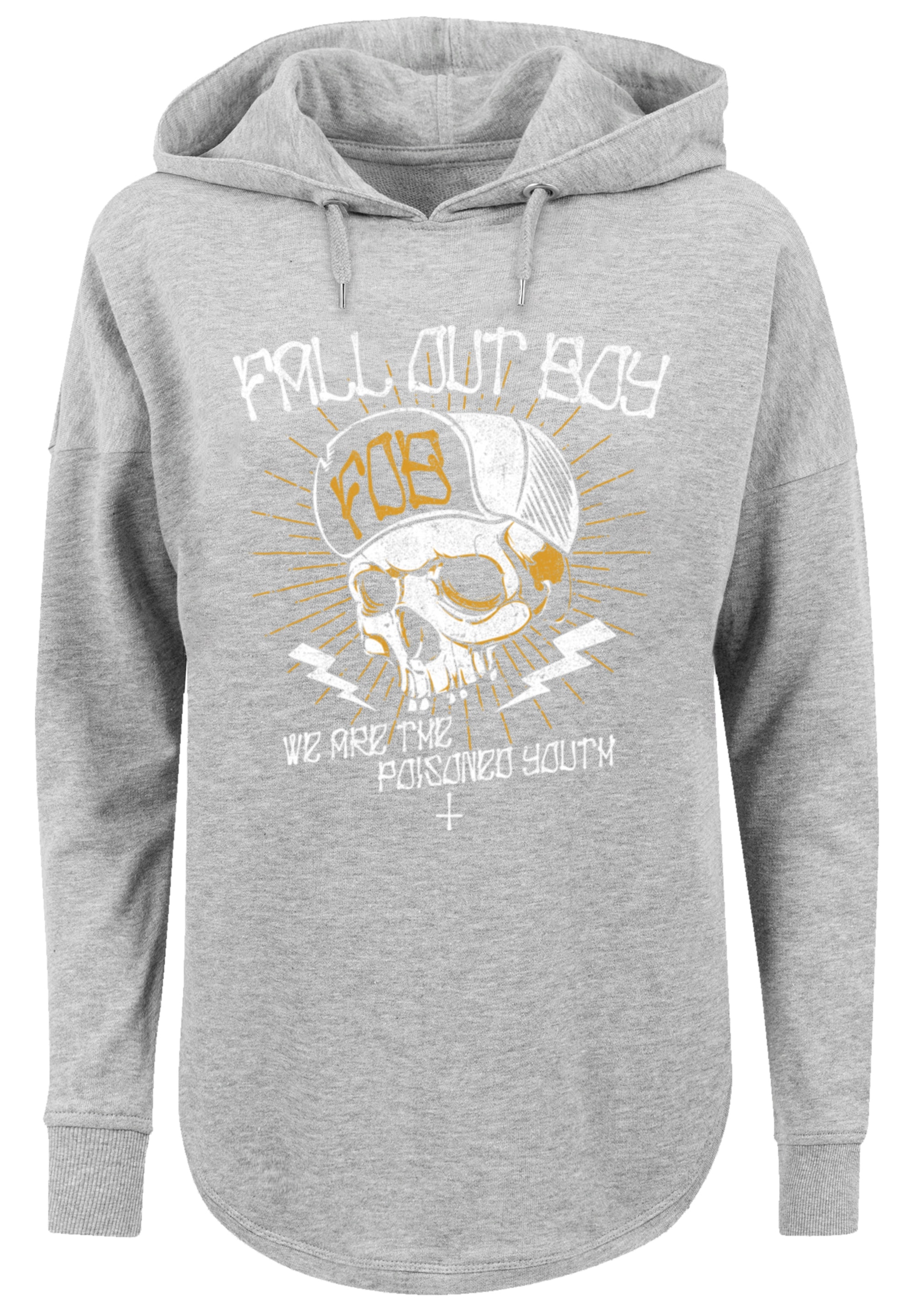 F4NT4STIC Kapuzenpullover "Fall Out Boy Chest Youth Skull", Premium Qualitä günstig online kaufen