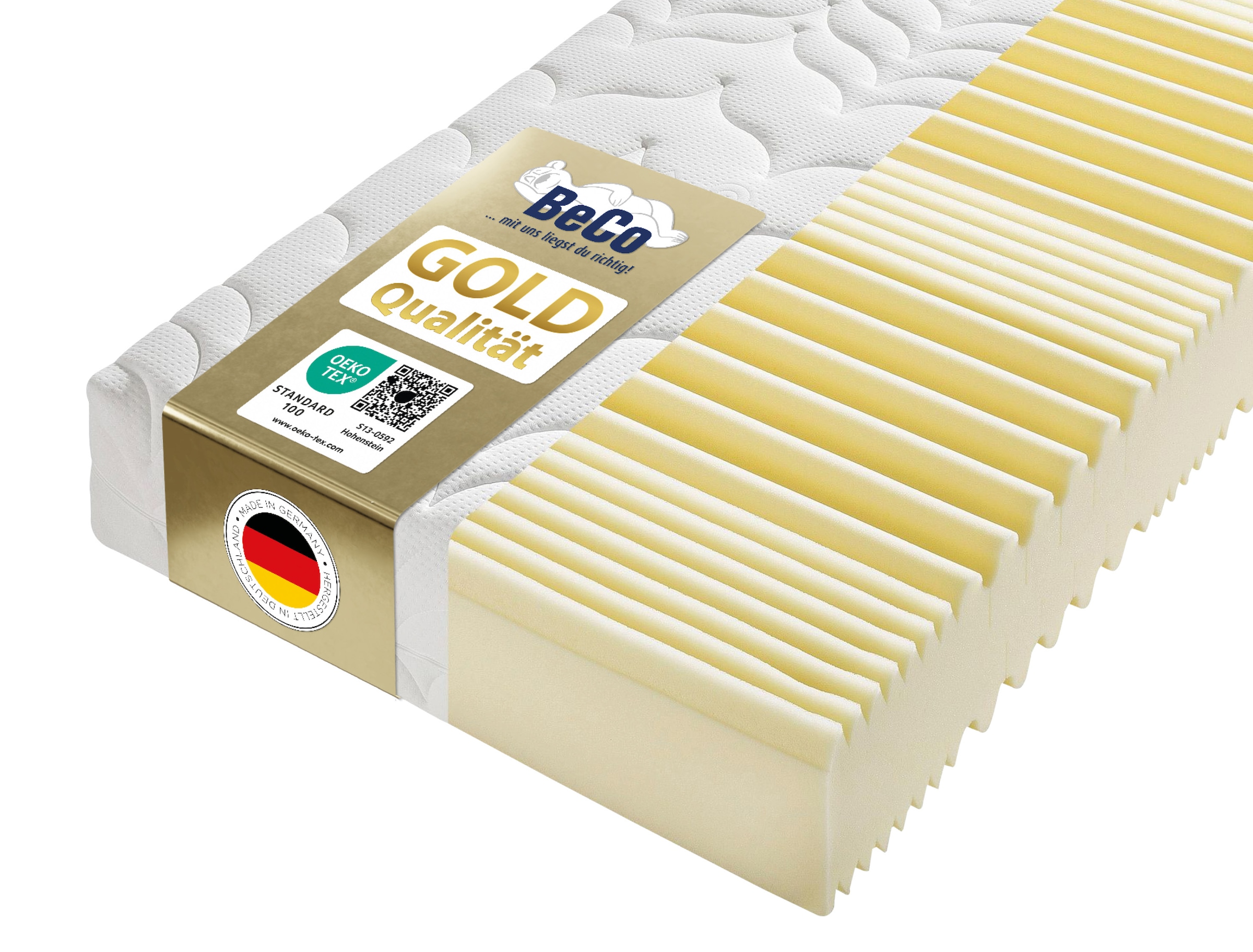 Beco Kaltschaummatratze "Luxus-Matratze – GOLD Kaltschaummatratze für hohe günstig online kaufen