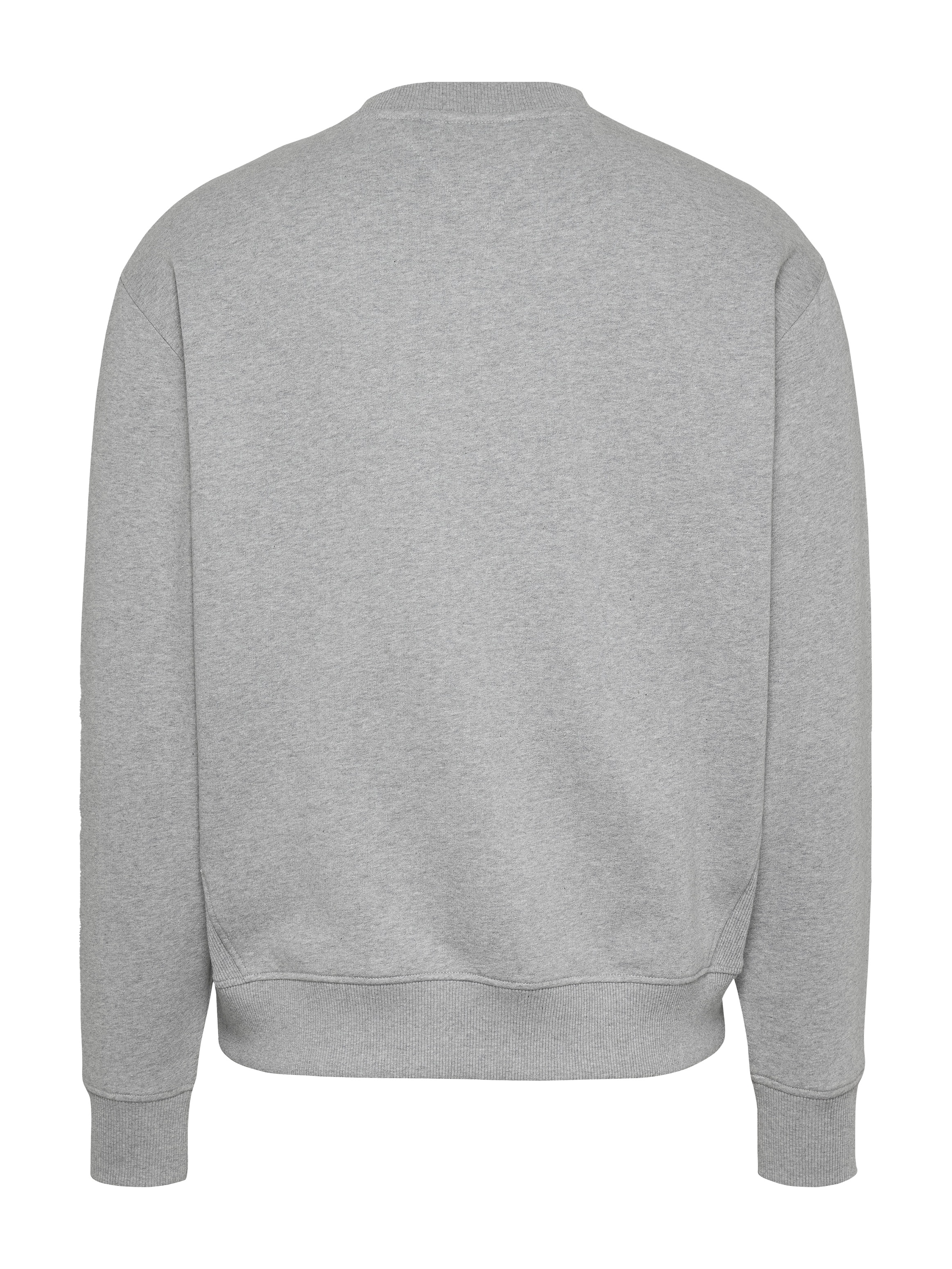 Tommy Jeans Sweatshirt »TJM MELANGE FLAG CREW«, mit großem Logo