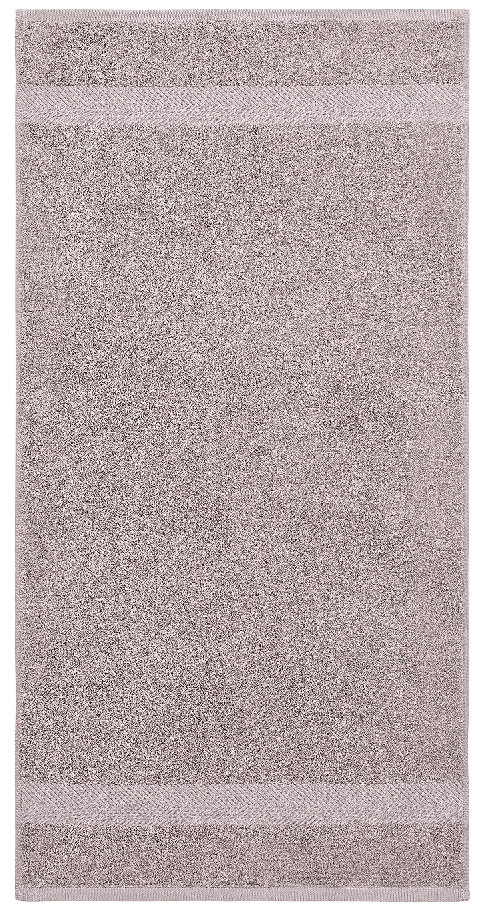 my home Handtücher »Eva, 4 Handtücher 50x100«, (4 St., 4er Set Handtücher 50 x 100 cm), Premium-Qualität 550g/m², flauschig, Handtuchset aus 100 % Baumwolle