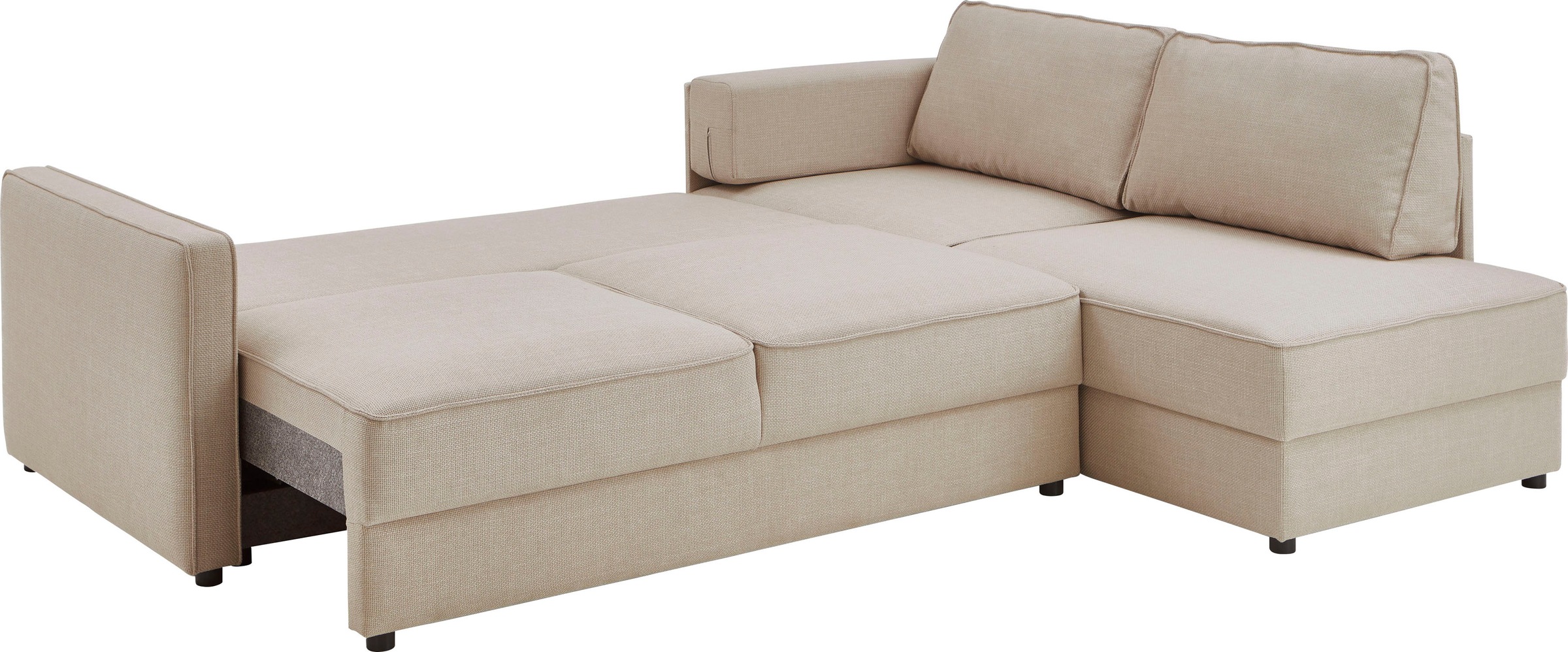 ATLANTIC home collection Schlafsofa »Chill«, Ecksofa mit Bettfunktion und Bettkasten