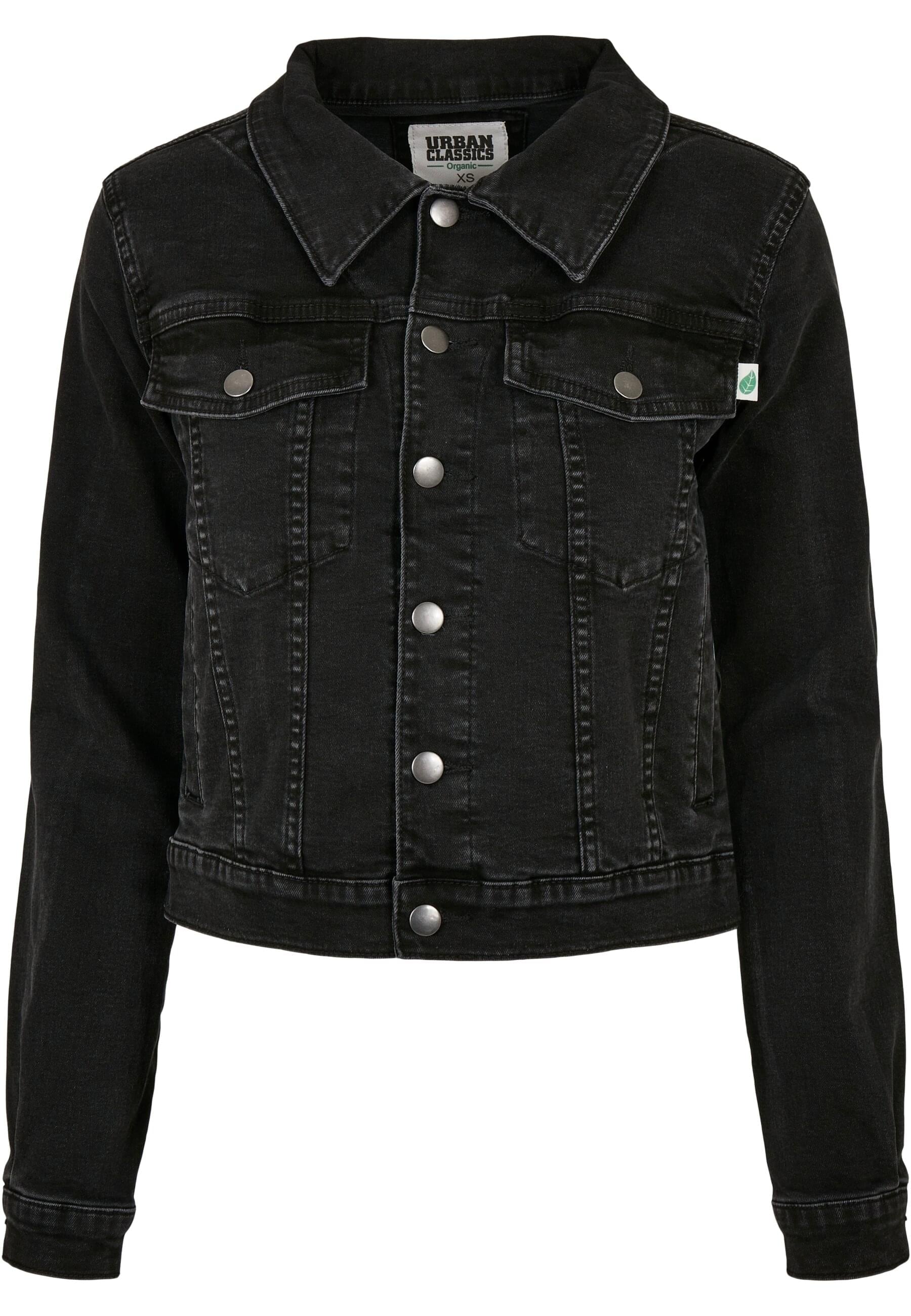 Jeansjacke »Urban Classics Damen Ladies Organic Denim Jacket«, (1 St.), ohne Kapuze