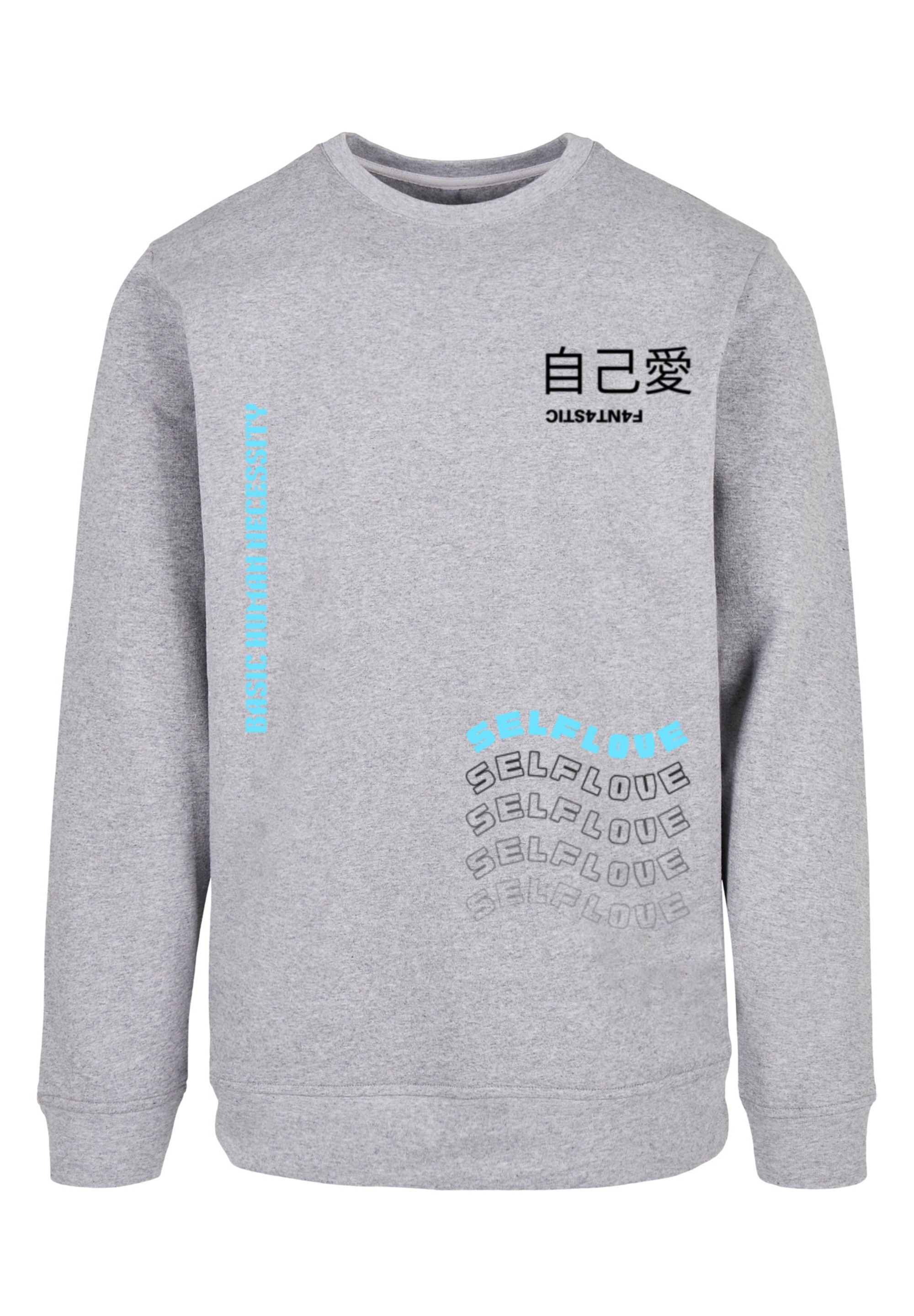 F4NT4STIC Kapuzenpullover »Self Love CREWNECK«, Print