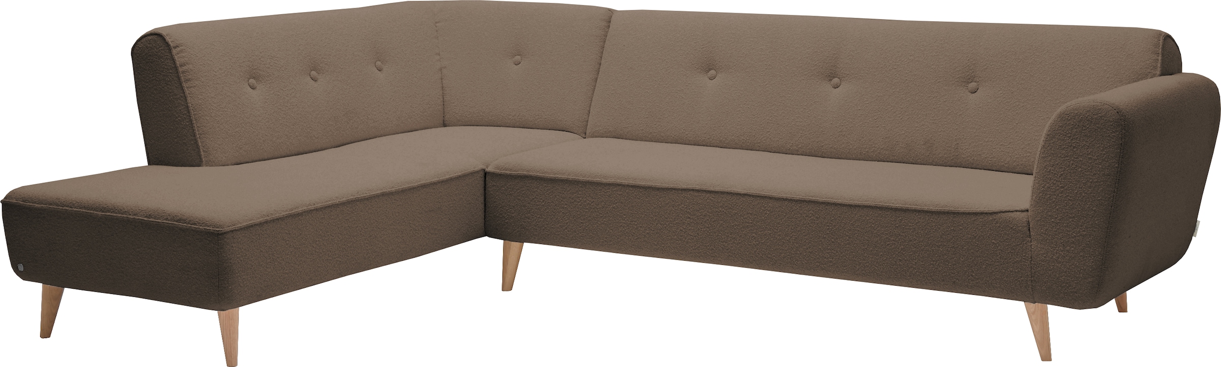 Ecksofa »New Wave Chic«, Breite 261 cm, Tiefe 181 cm