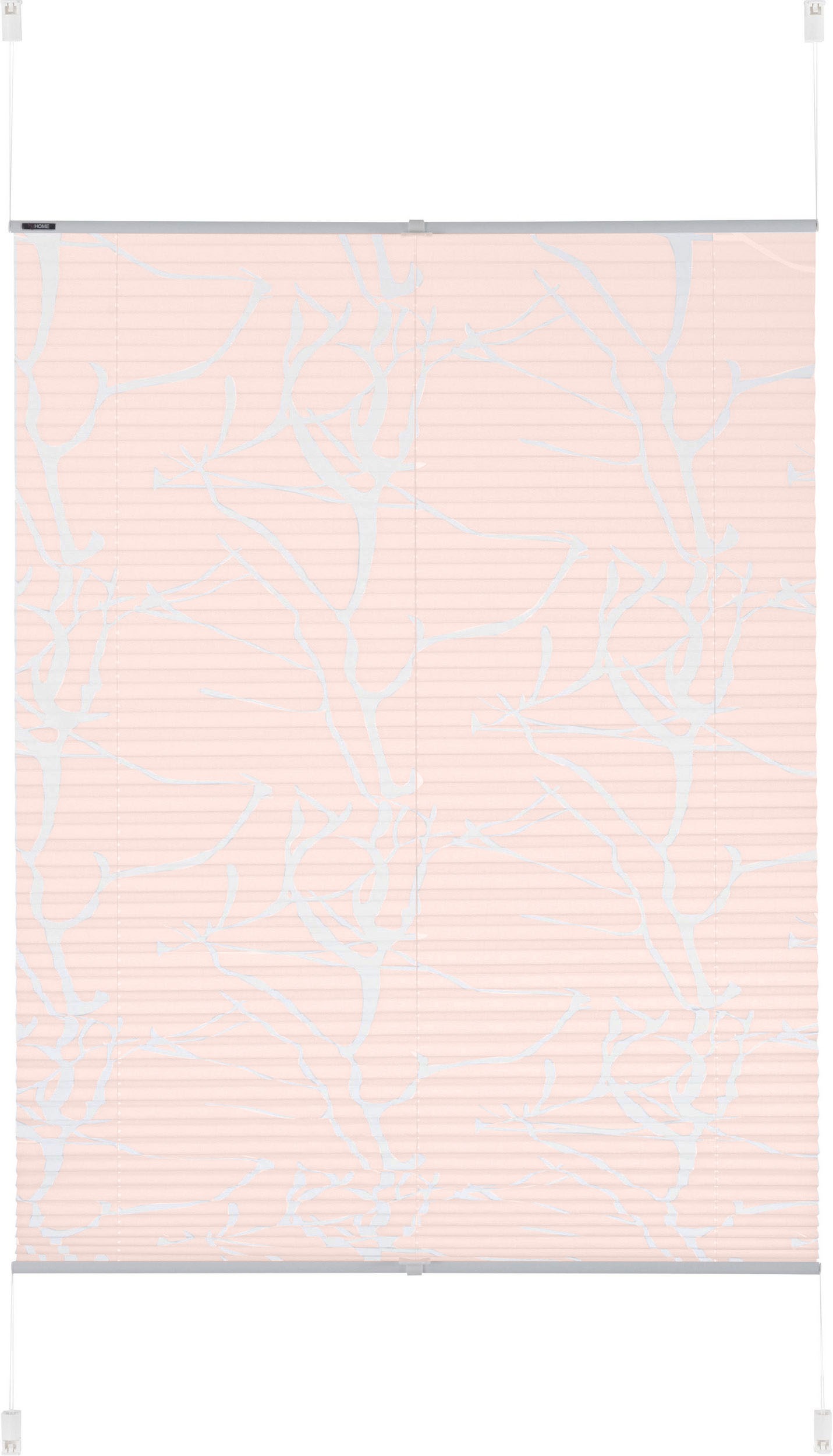 my home Plissee "Anna" Lichtschutz ohne Bohren verspannt Ästemotiv, Bestsel günstig online kaufen