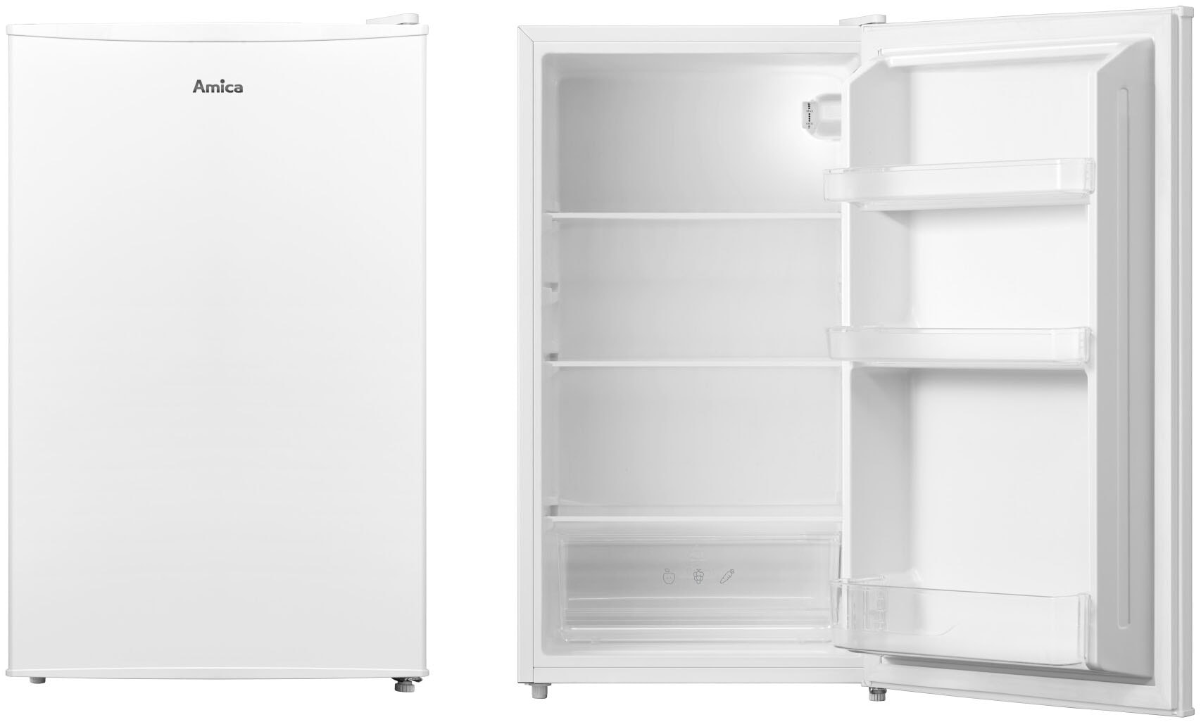 Amica Vollraumkühlschrank »VKS 351 151 W«, Abtauung: automatisch