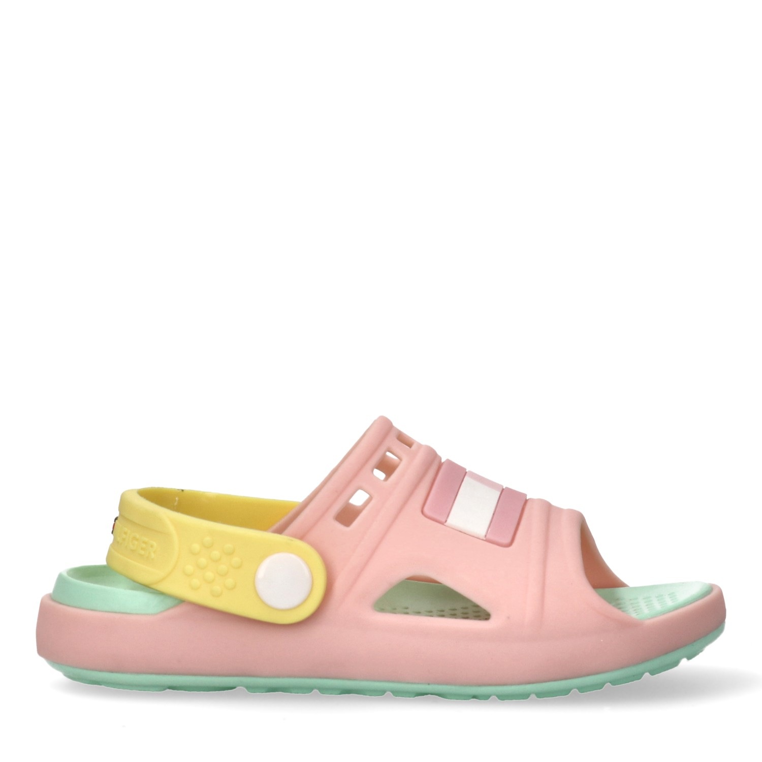 Tommy Hilfiger Badesandale  Badeschuh, Clog mit schwenkbarem Riemchen