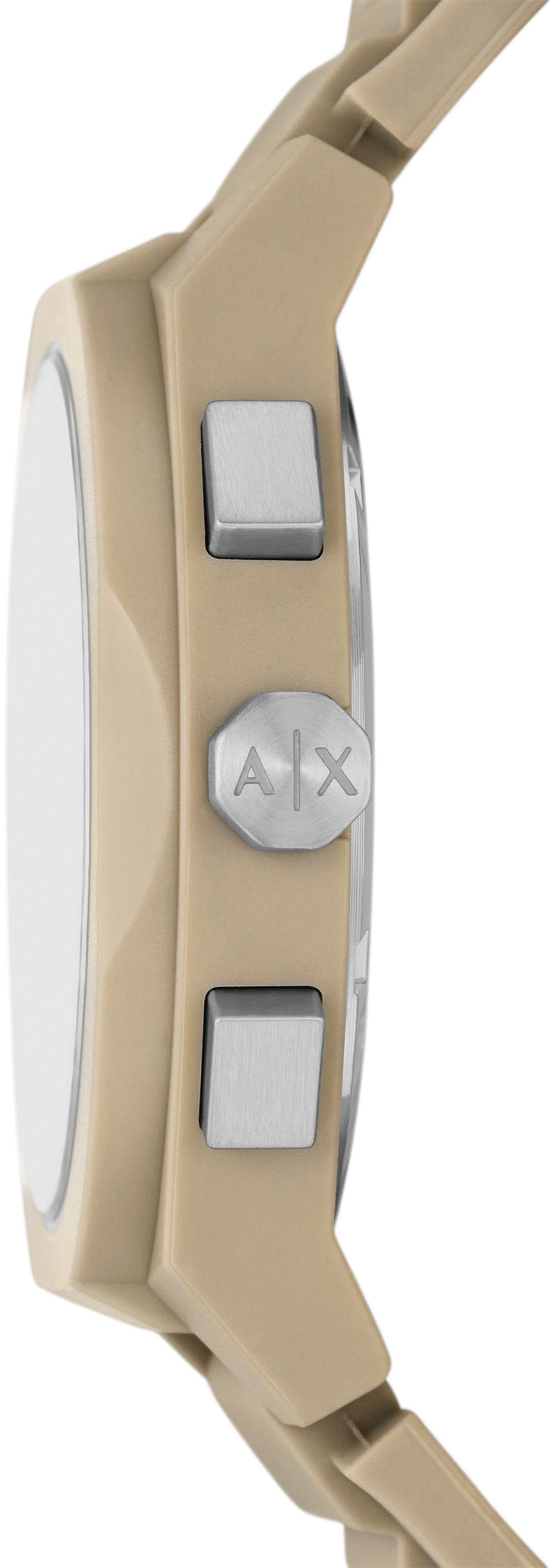 ARMANI EXCHANGE Chronograph »SYNC«, Quarzuhr, Armbanduhr, Herrenuhr, Stoppfunktion, Datum, analog