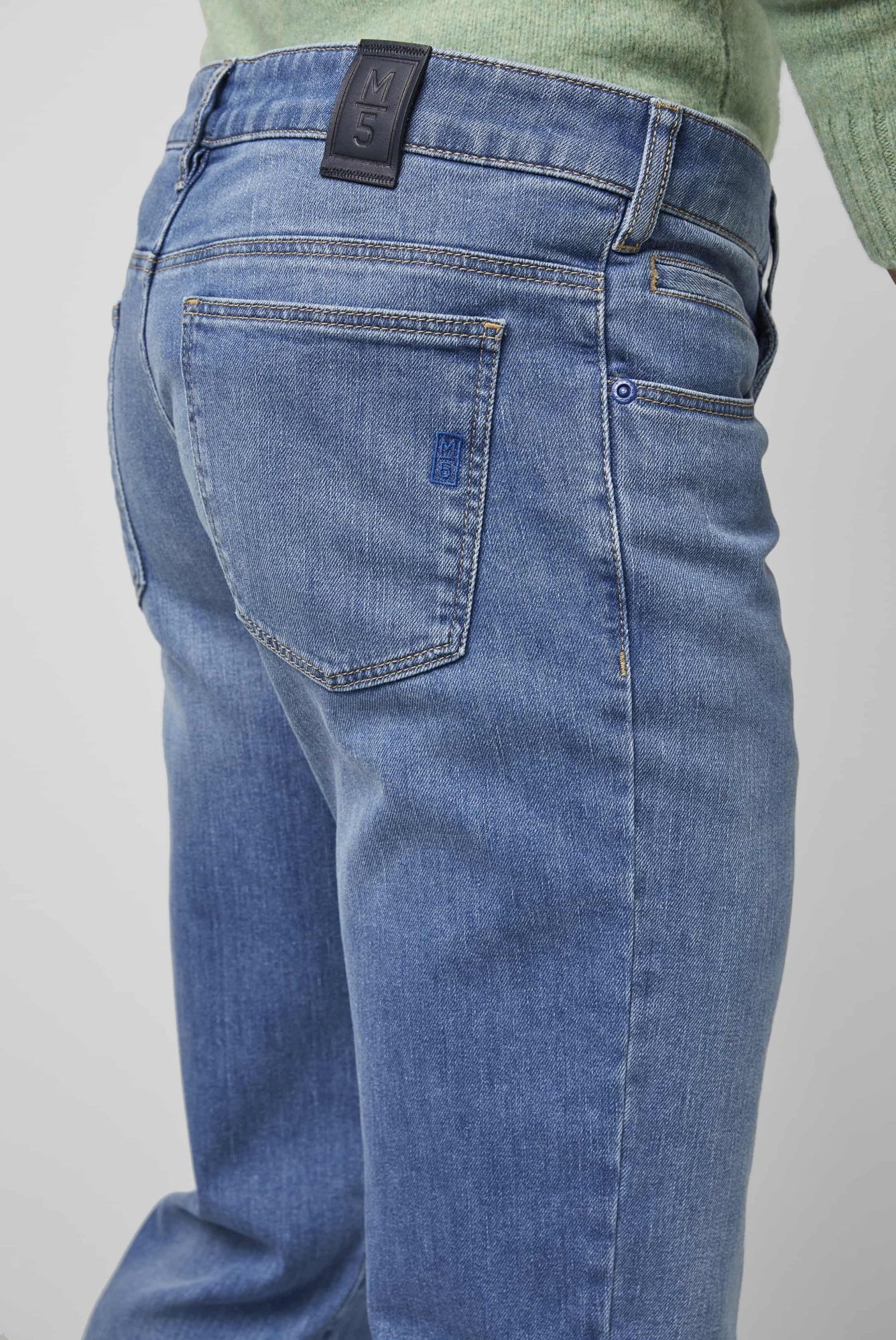 MEYER M5 Regular 5-Pocket Jeans Blue 32/32 3