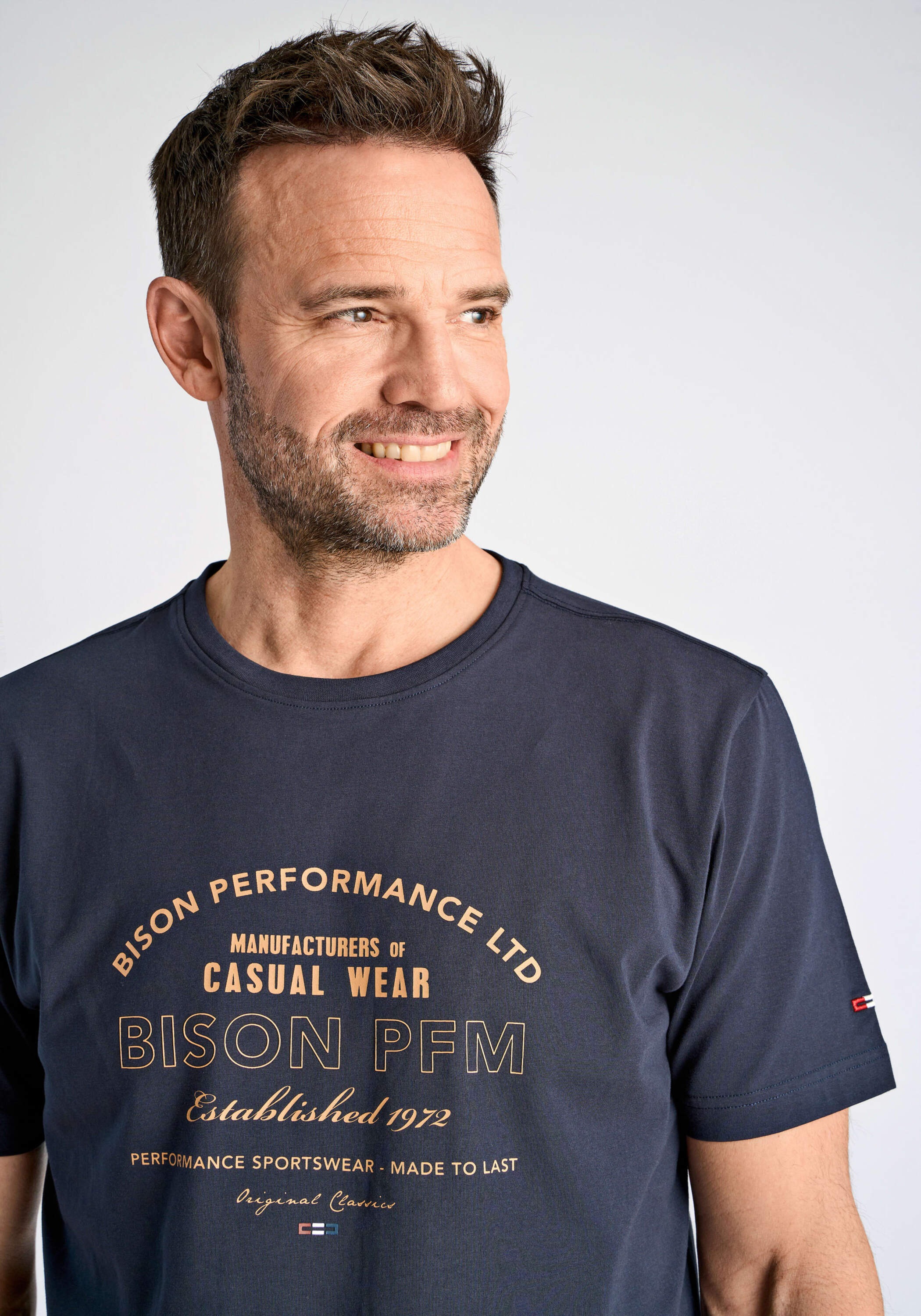 Thumbnail - BISON T-Shirt "T-Shirt Comfort Fit"